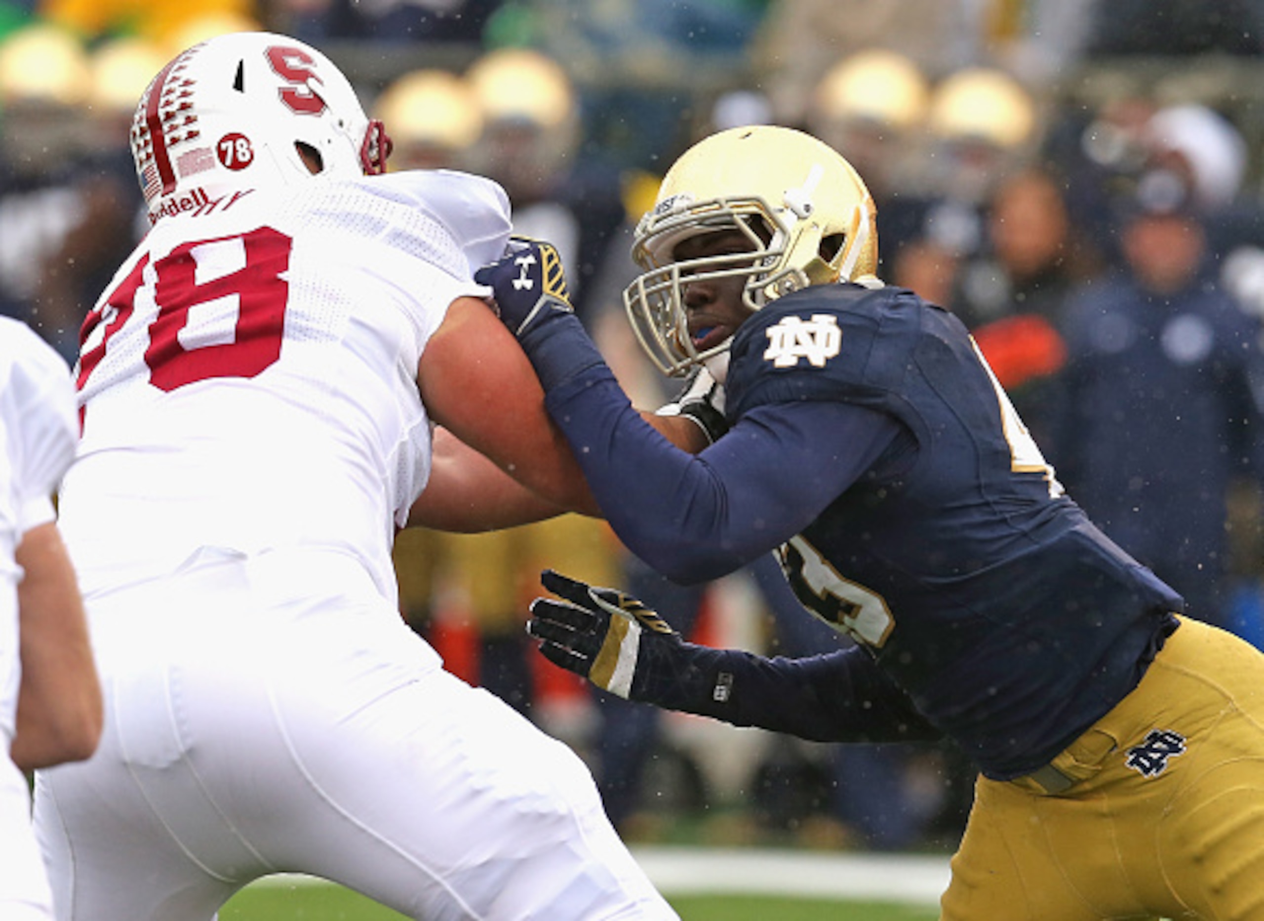 Kyle Murphy should be a fine fit on the left side of Stanford's offensive line.