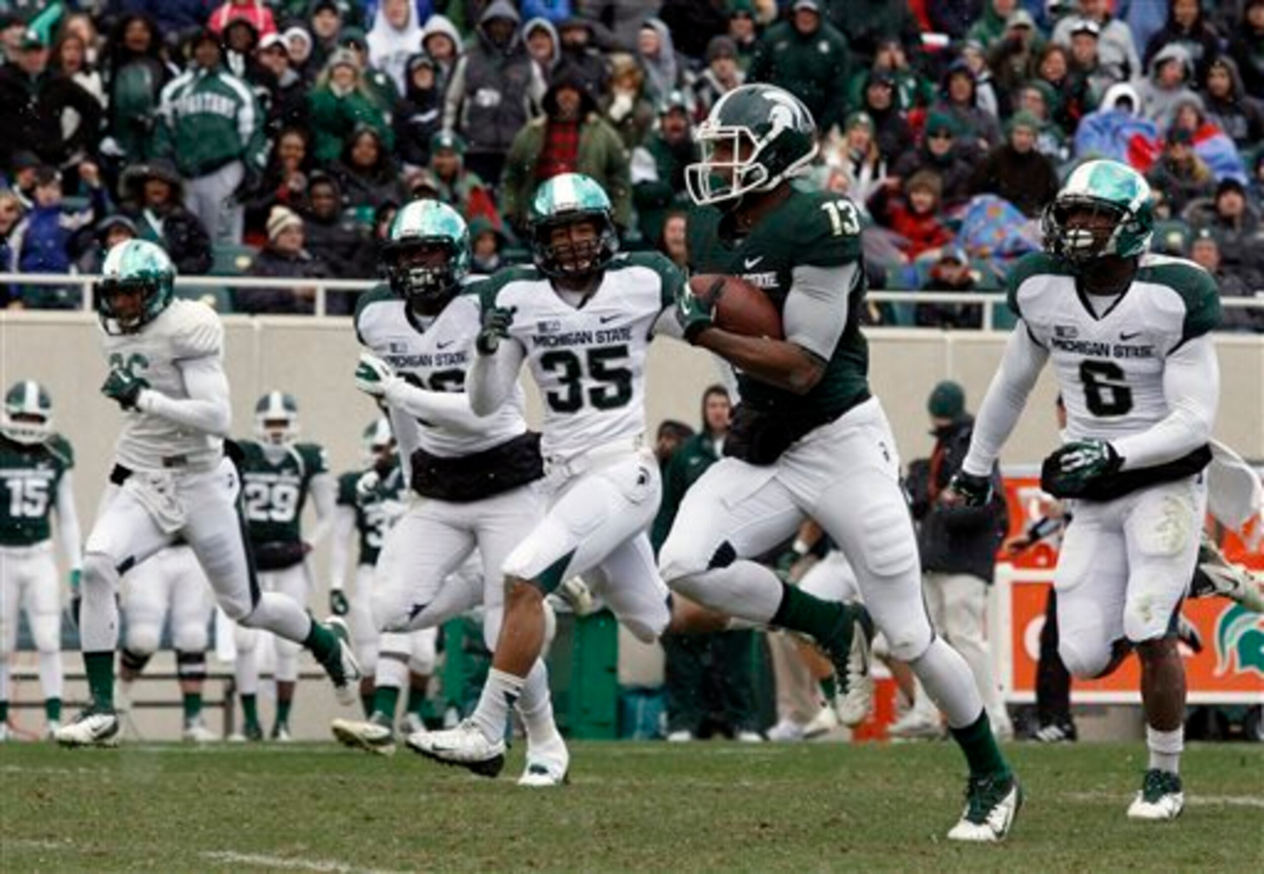 Michigan State CB Arjen Colquhoun will play a larger role this fall.
