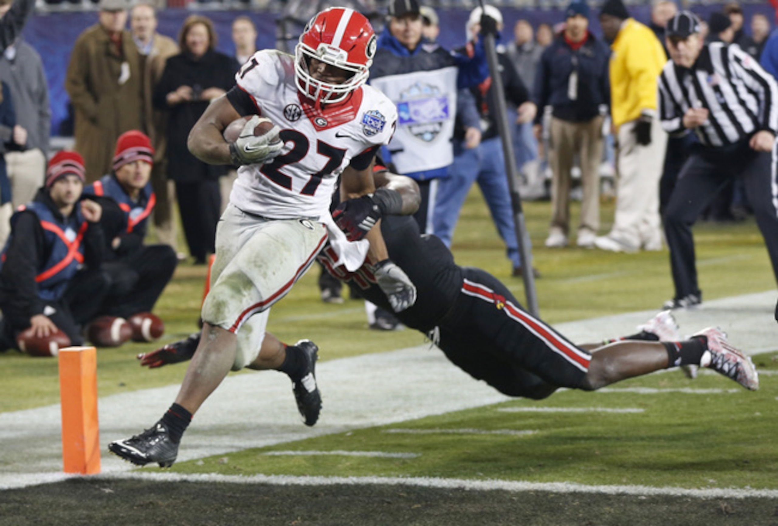 Georgia RB Nick Chubb will be a key piece of the Bulldogs offense this fall.