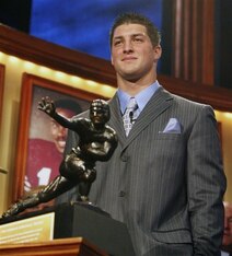 Despite all the doubters, Tim Tebow did enough to win the Heisman Trophy as just a sophomore.