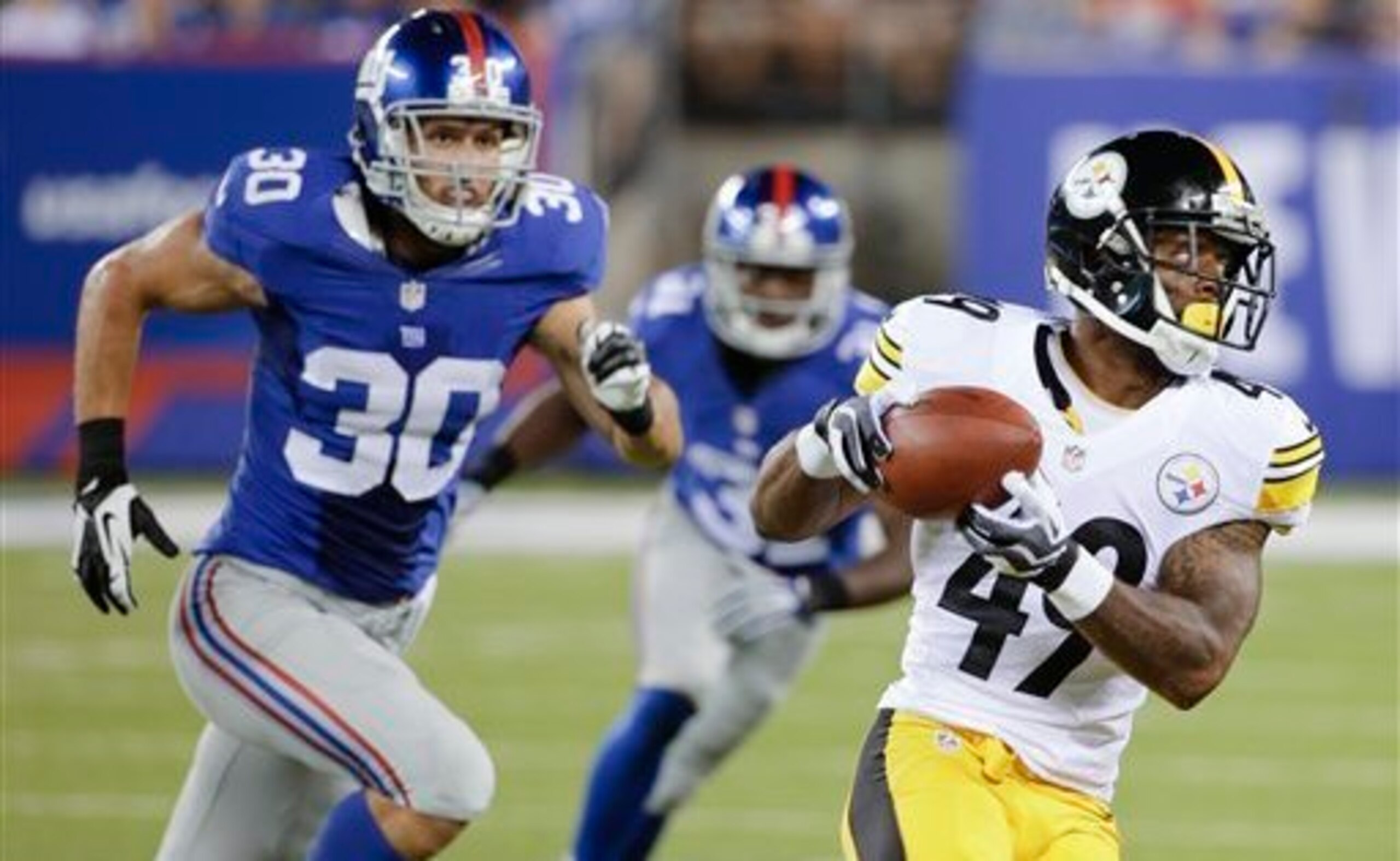 Cooper Taylor's chance to start got a lot slimmer with the selection of Landon Collins.