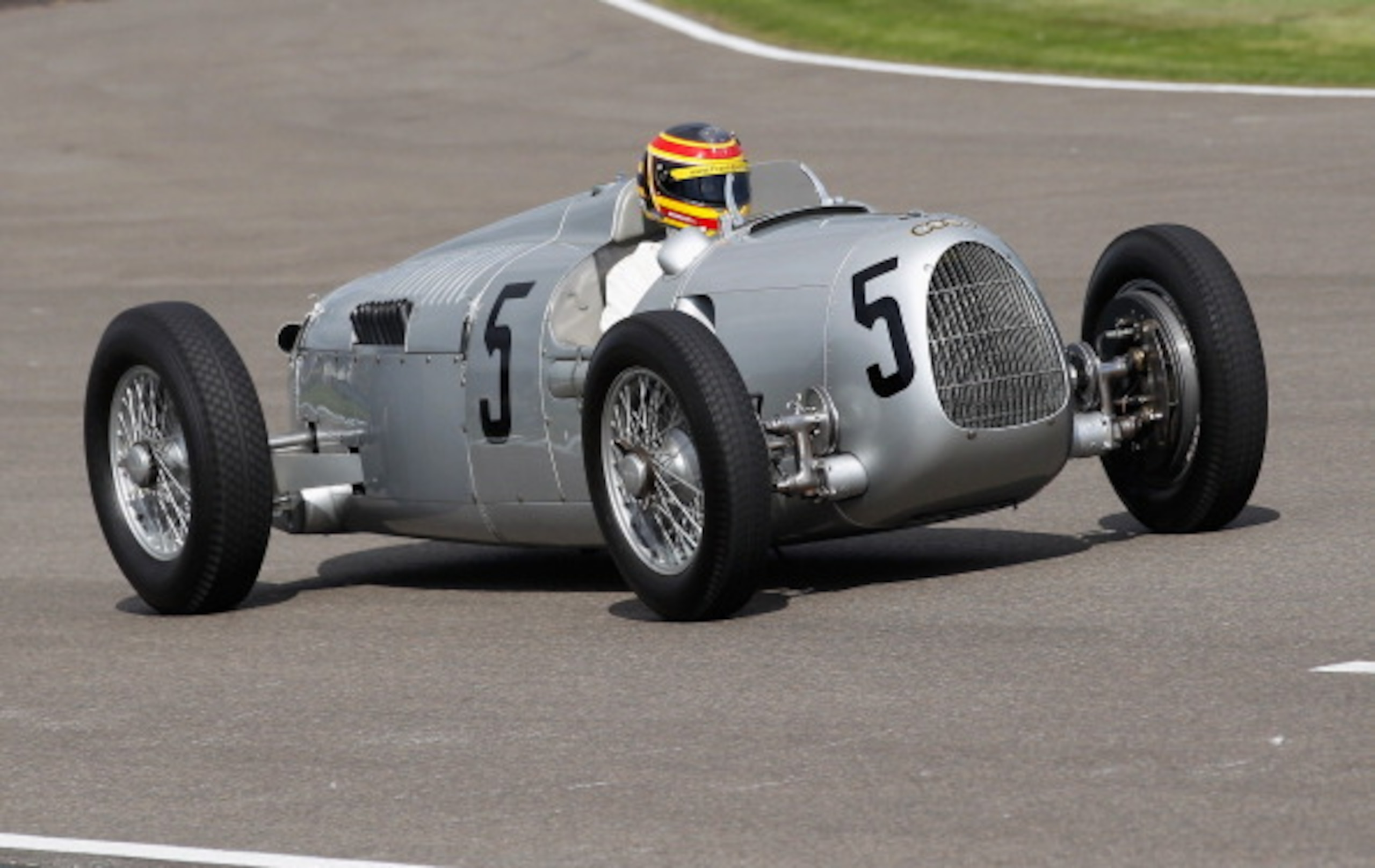 Auto Union Type C at the 2012 Goodwood Revival. Auto Union Type C at the 2012 Goodwood Revival.