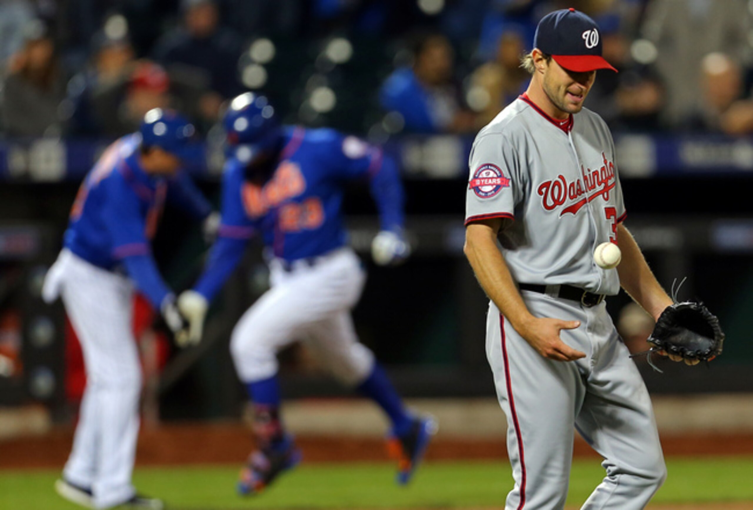 Max Scherzer is 1-3 despite leading the Nationals staff in most statistical categories.