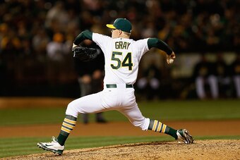 Even Sonny Gray's sock game is strong.