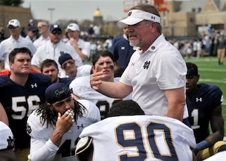 It was a quiet NFL draft weekend for Brian Kelly, but that won't be a trend.