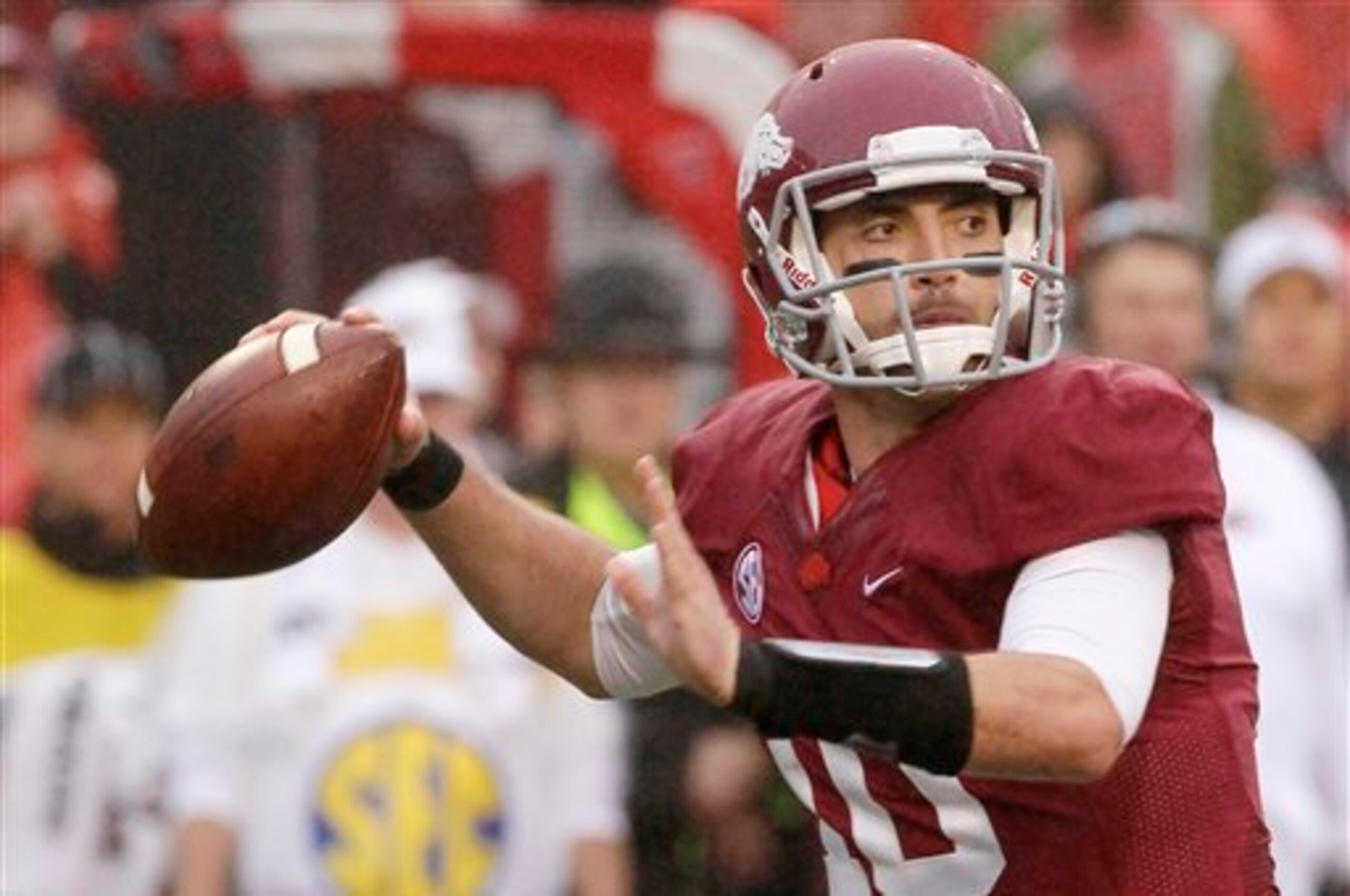 Arkansas QB Brandon Allen