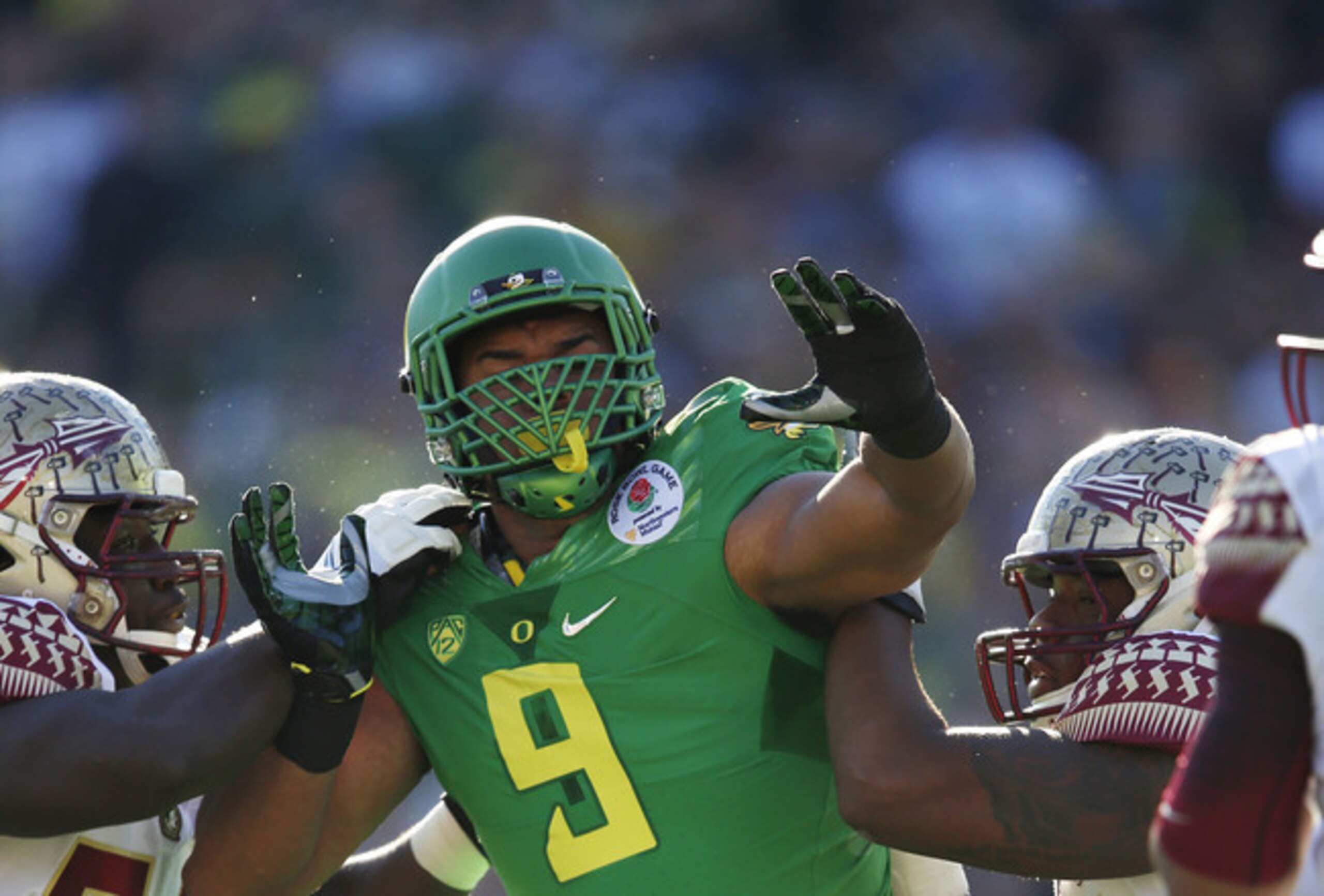 Arik Armstead has an imposing body and has a big upside.