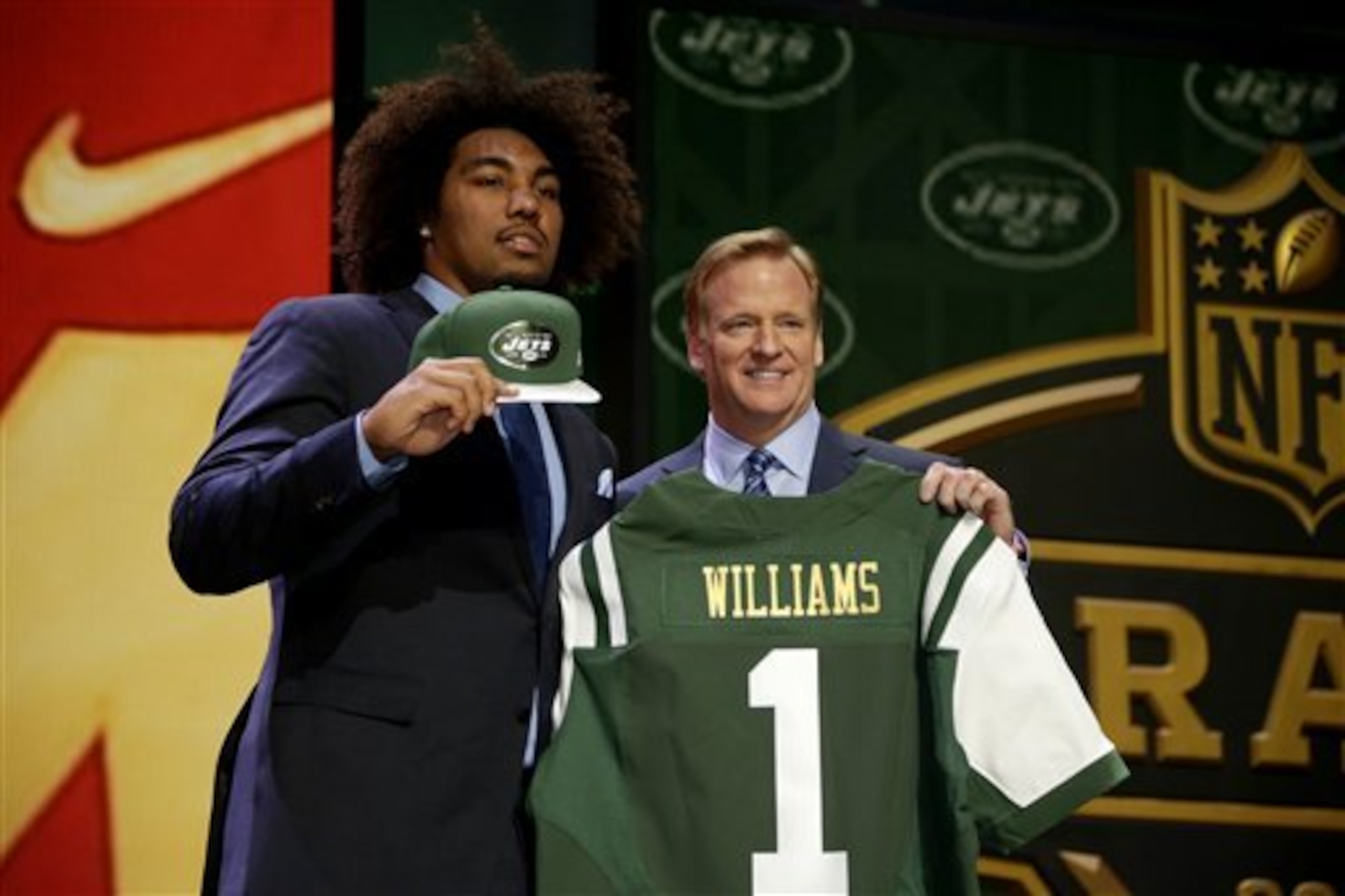 The Jets lucked out when USC DE Leonard Williams fell to them at No. 6. The Jets lucked out when USC DE Leonard Williams fell to them at No. 6.