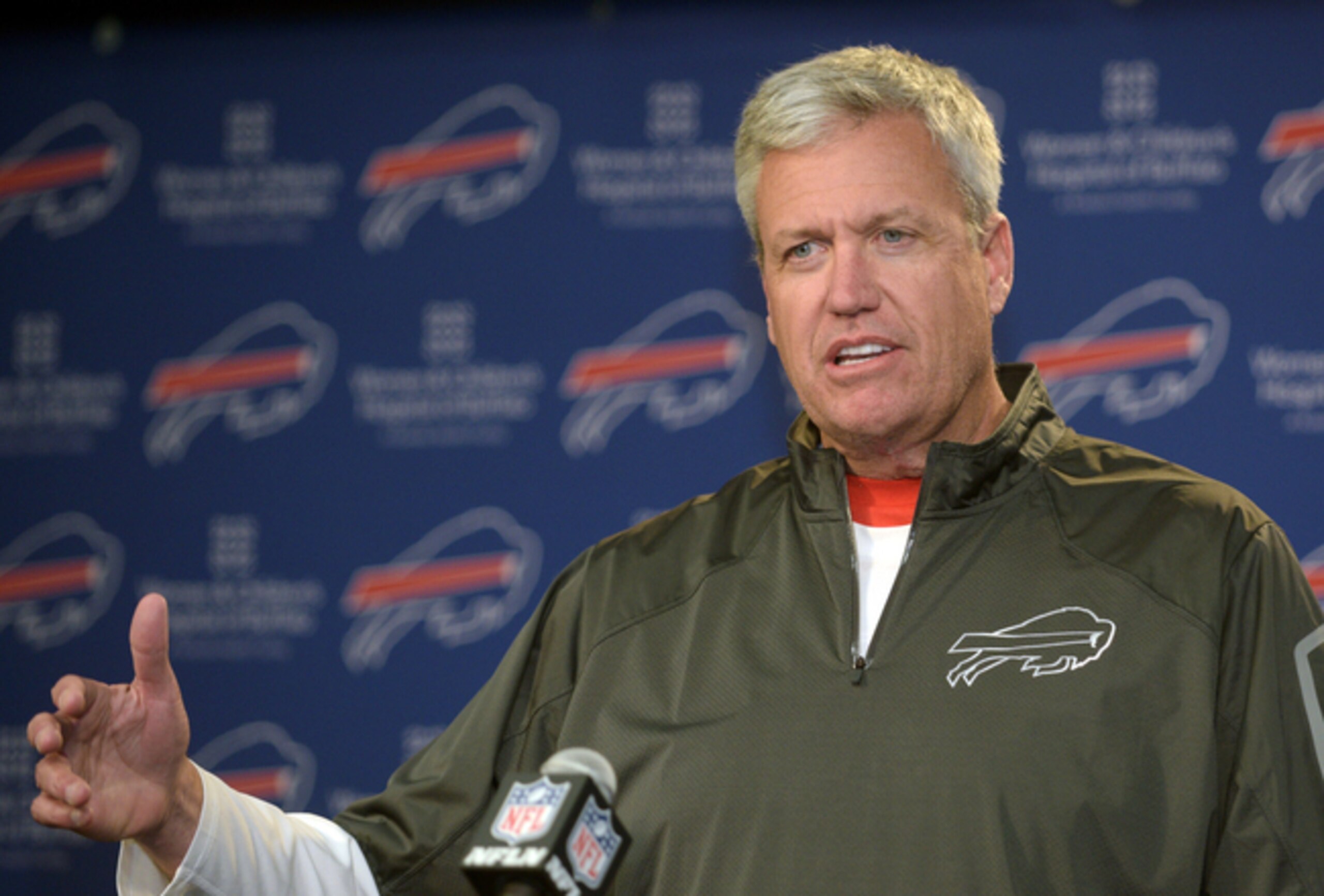 Rex Ryan's first draft in Buffalo likely wasn't what downtrodden Bills' fans were hoping for. Rex Ryan's first draft in Buffalo likely wasn't what downtrodden Bills' fans were hoping for.