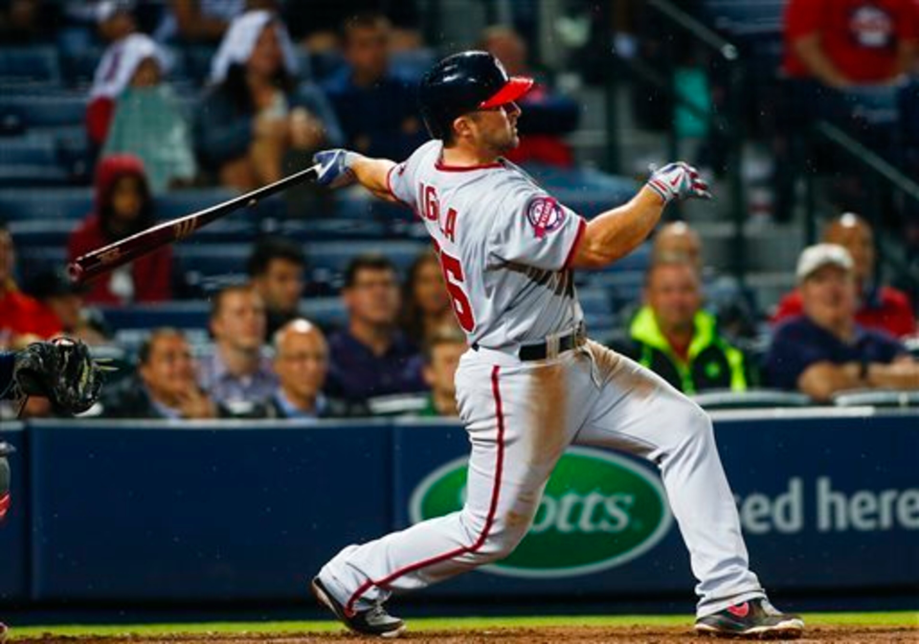 Though Dan Uggla has resurfaced in Washington, he's still stuck in the middle of a three-year slump.