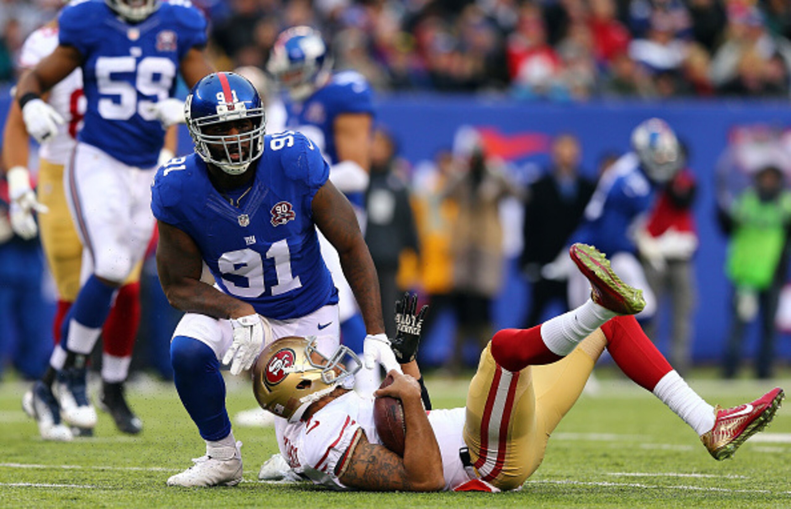 DE Robert Ayers could be a surprising cut.