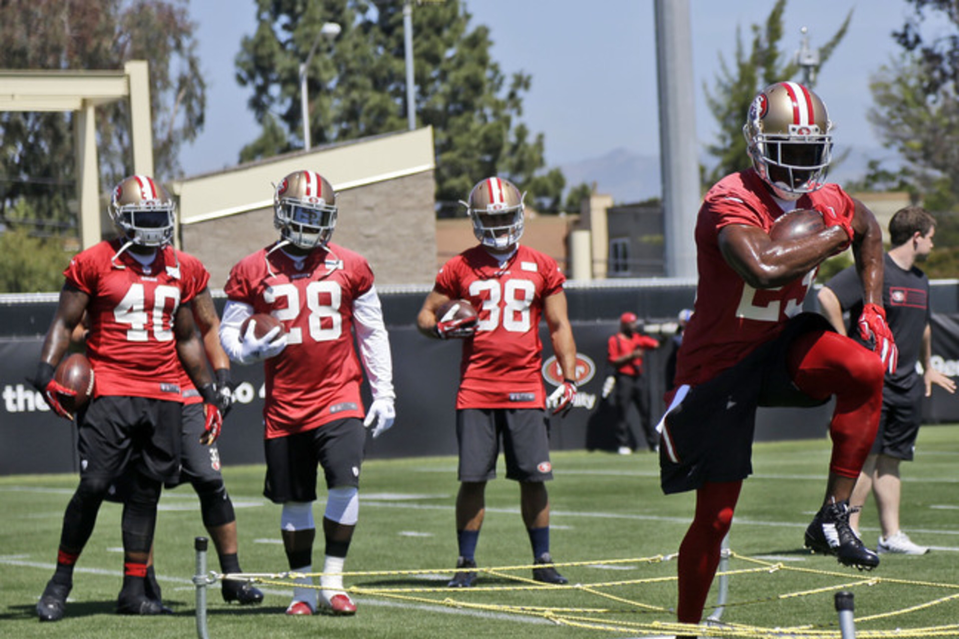The San Francisco 49ers have almost every piece of their 90-man roster in place heading toward training camp. The San Francisco 49ers have almost every piece of their 90-man roster in place heading toward training camp.