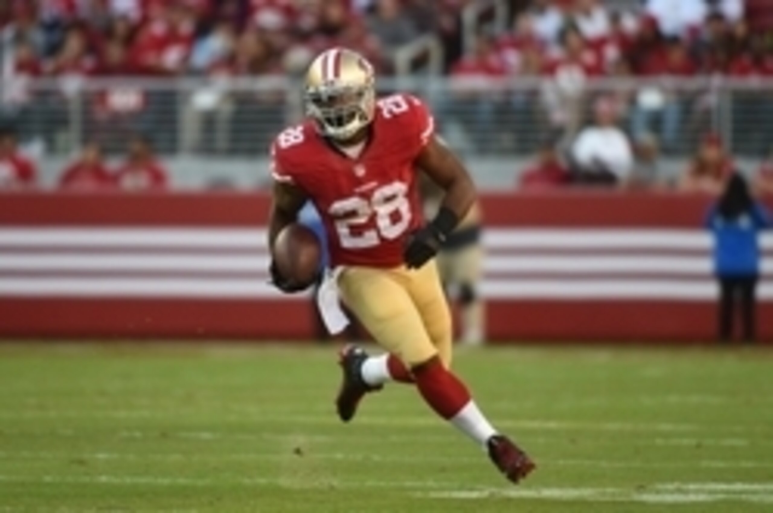 Running back Carlos Hyde will emerge as the featured back after the free-agent departure of Frank Gore.