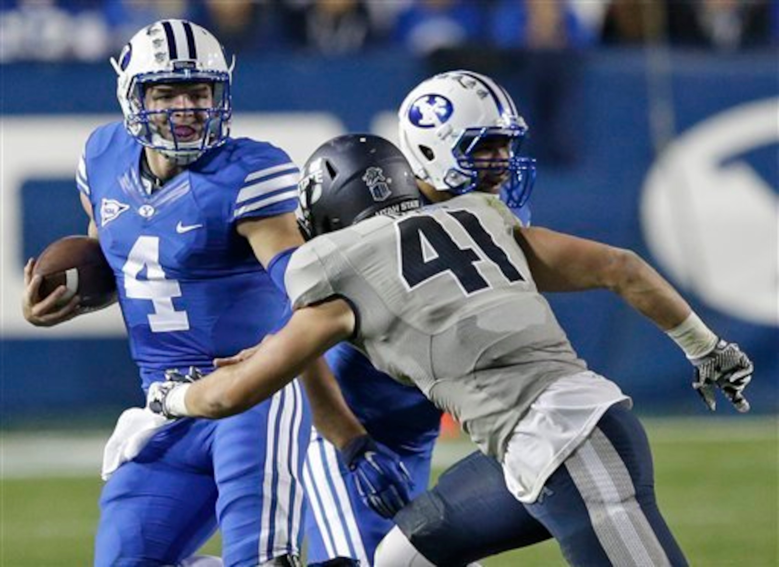 Taysom Hill is a dynamic force for BYU's offense.