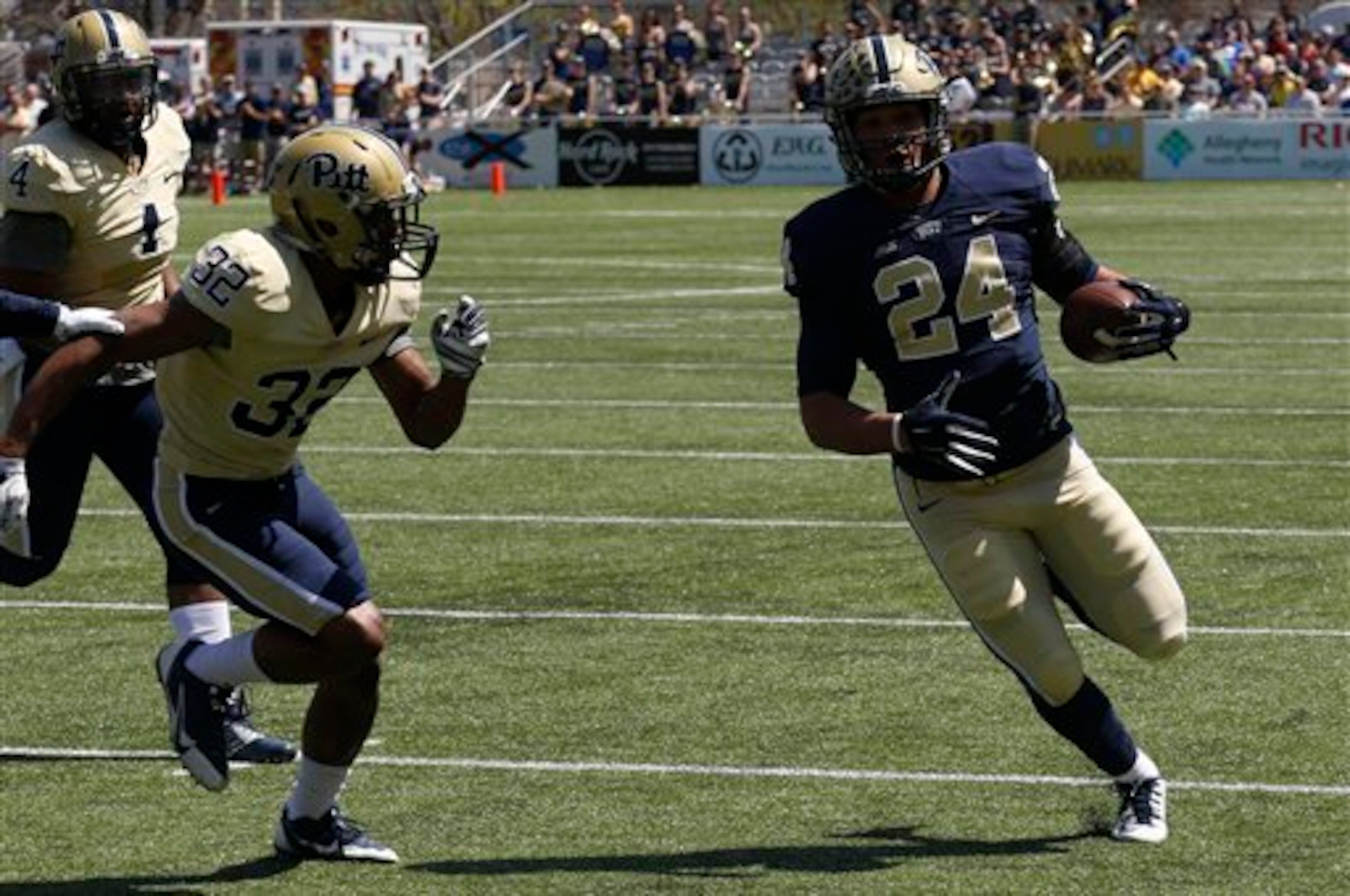 James Conner has been a productive, workhorse back for Pitt.
