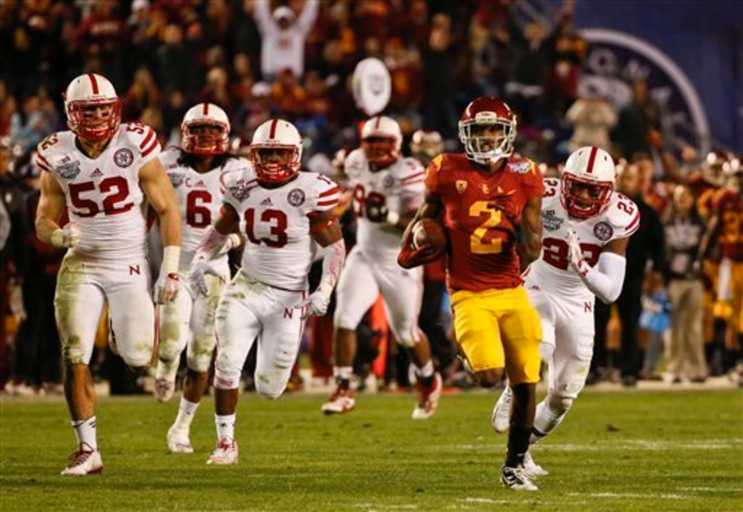 Adoree Jackson made plays all over the field for USC last fall.