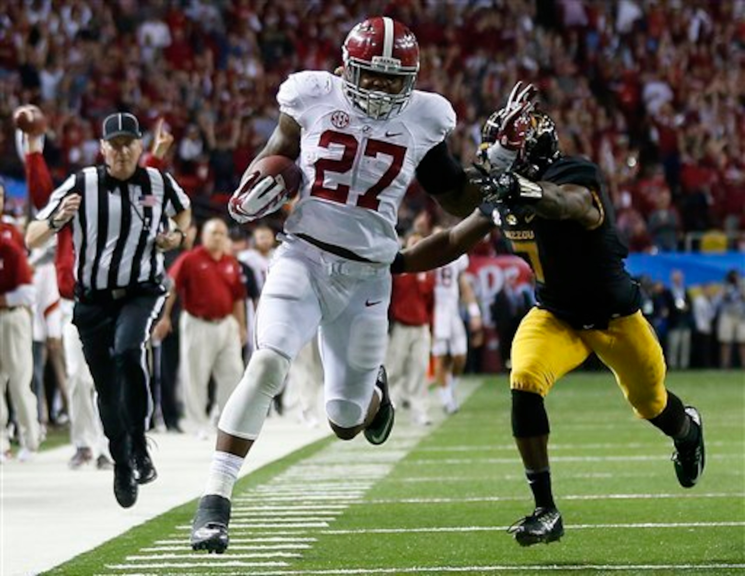 Derrick Henry is one of college football's most talented tailbacks.