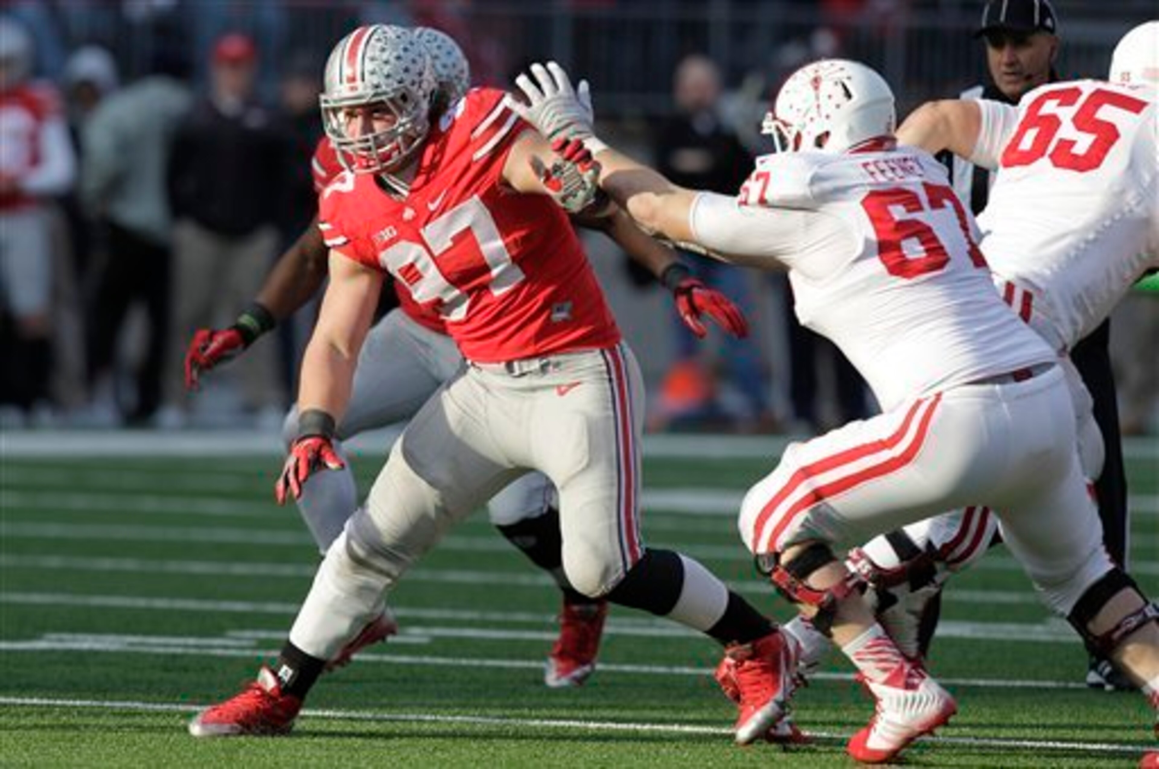 Joey Bosa is a nearly unblockable force for Ohio State's defense.