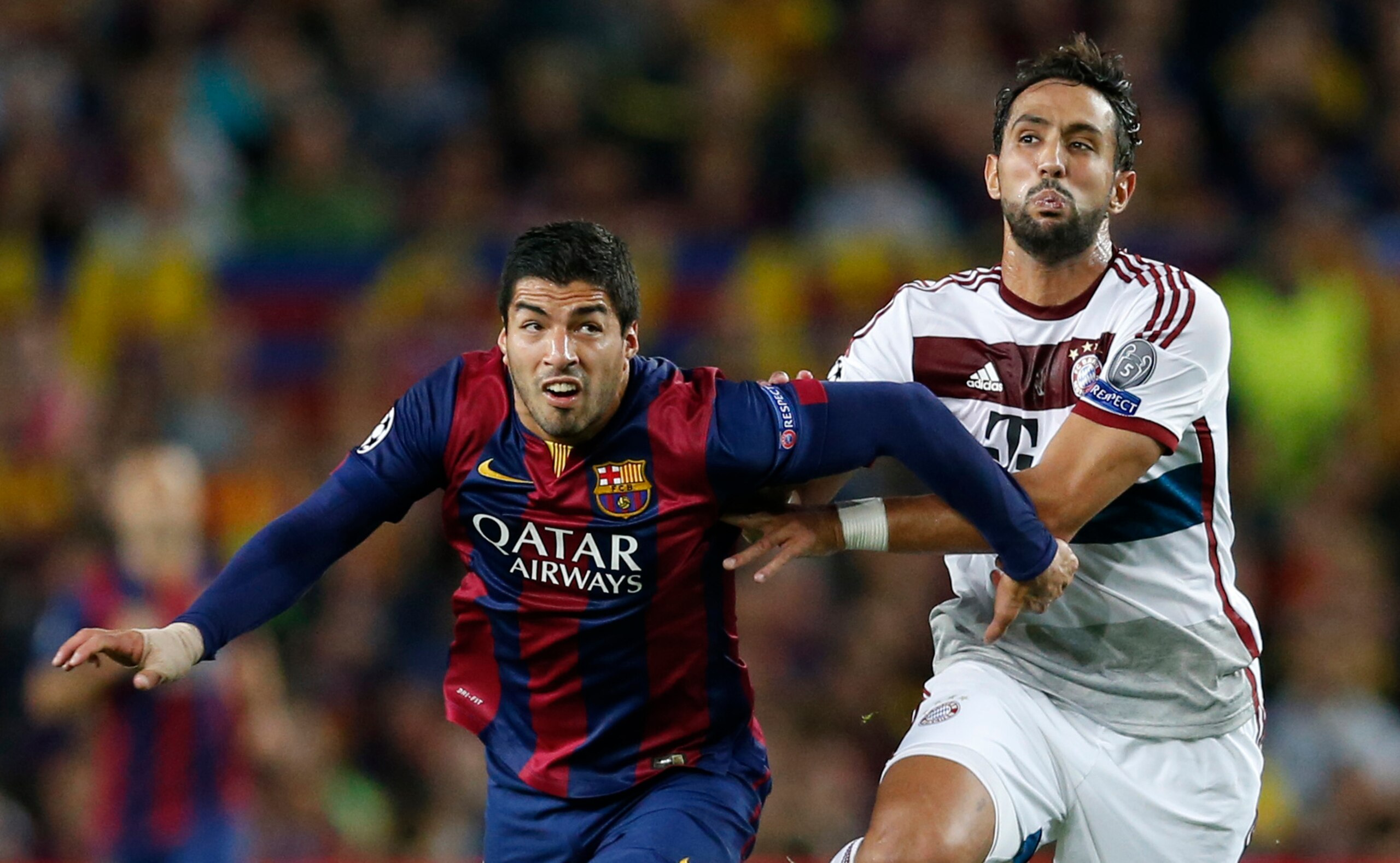 Luis Suarez's work rate was once again in evidence.