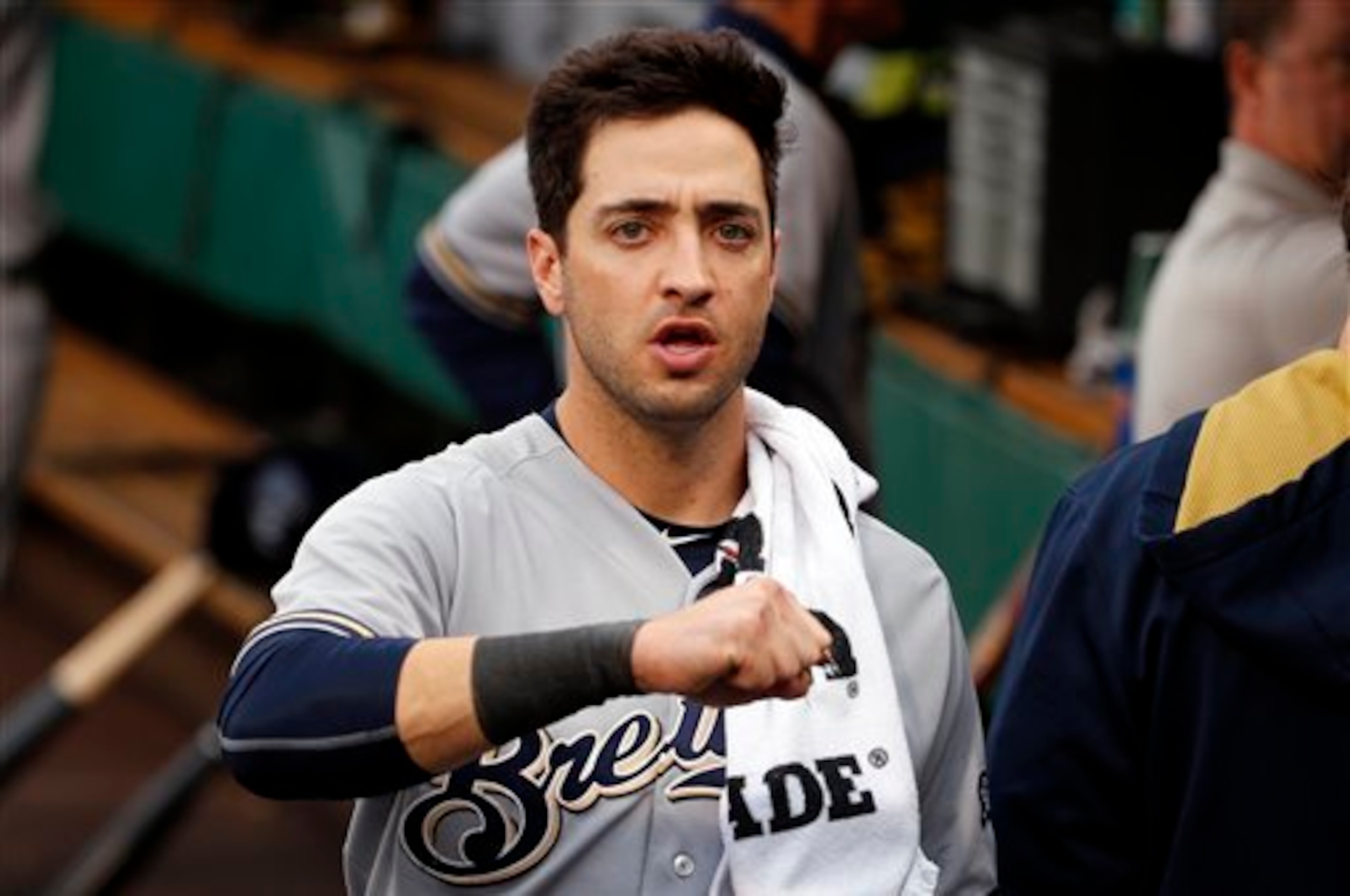 Ryan Braun is actually hitting the ball harder in 2015 than he did last season.