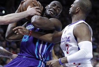 Biyombo is a solid defender and rebounder, but an offensive liability.