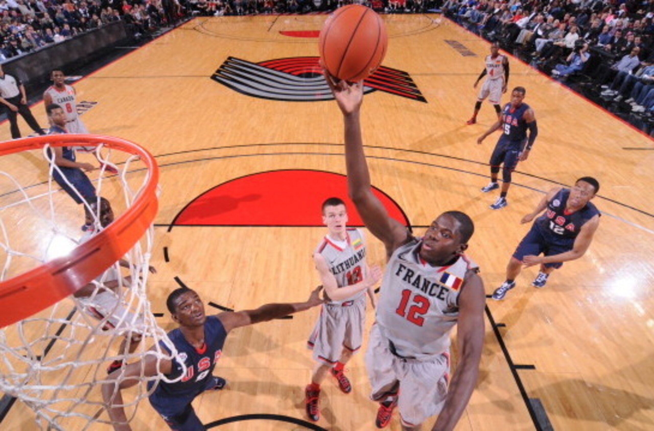 Mouhammadou Jaiteh at the 2013 Nike Hoop Summit