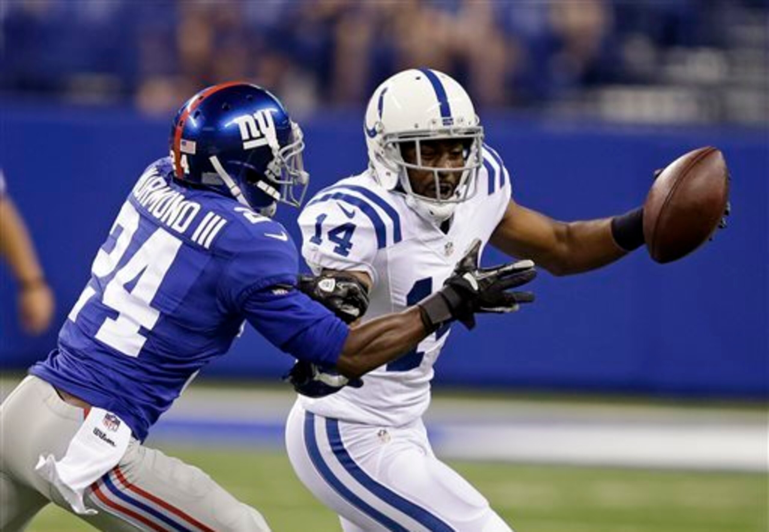 The free-agency loss of slot cornerback Walter Thurmond III is still the most glaring hole the Giants have to fill.