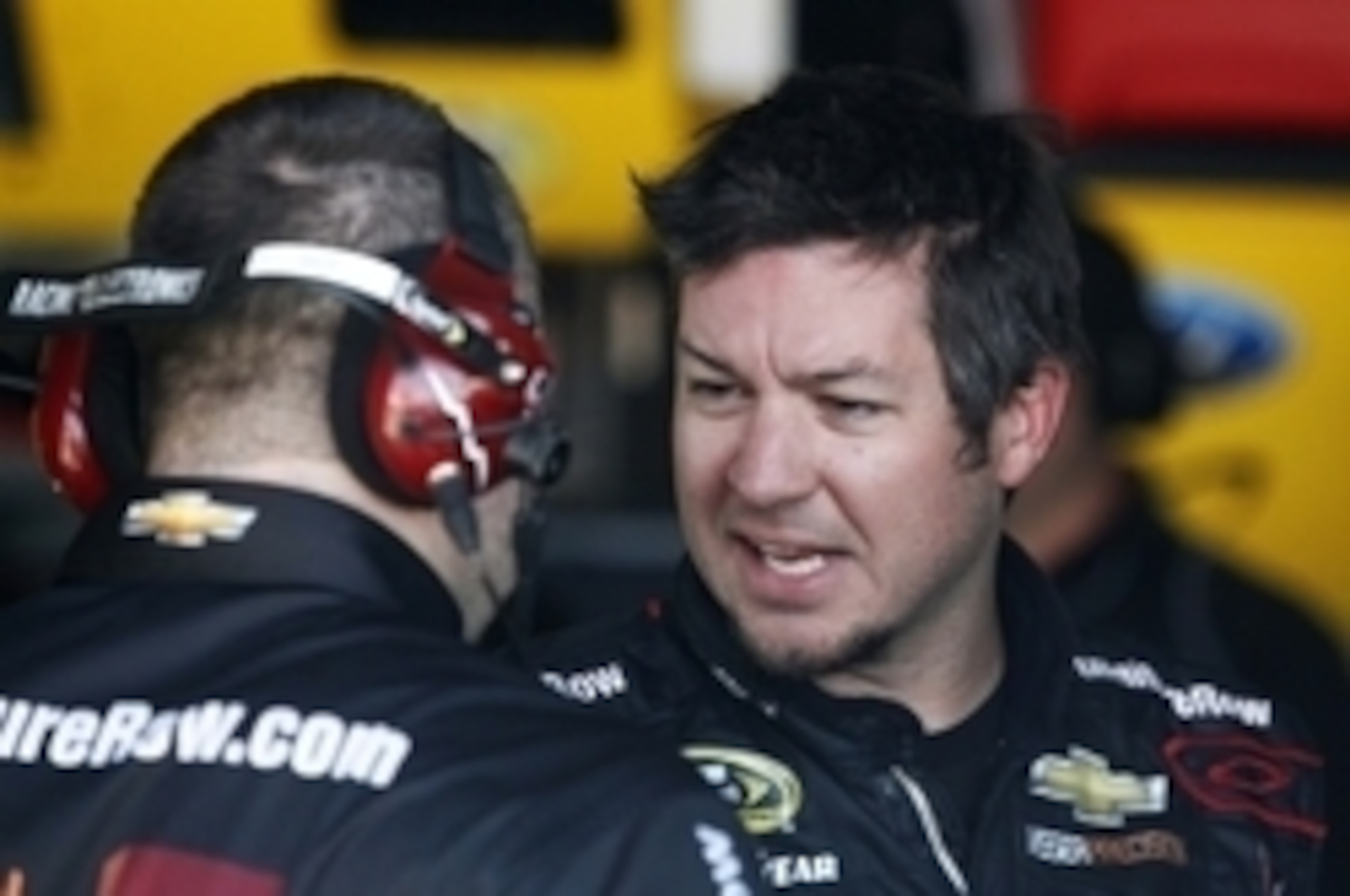 Apr 24, 2015; Richmond, VA, USA; Sprint Cup Series driver Martin Truex Jr. (78) during practice for the Toyota Owners 400 at Richmond International Raceway. Mandatory Credit: Peter Casey-USA TODAY Sports