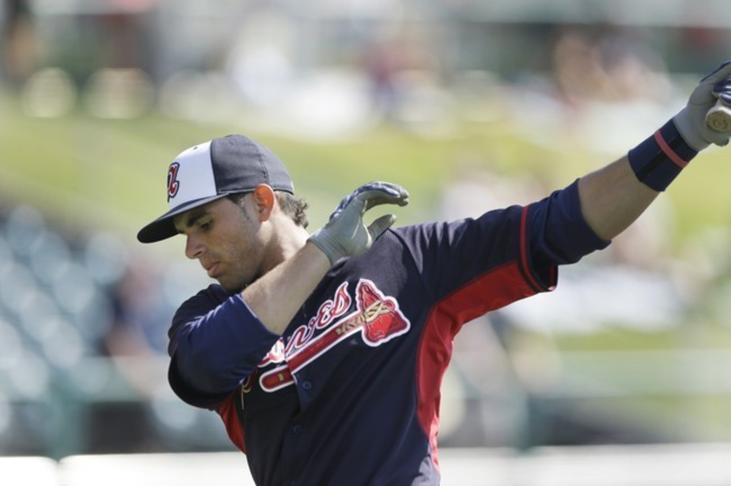 Atlanta's Jose Peraza has turned it on after a slow start.