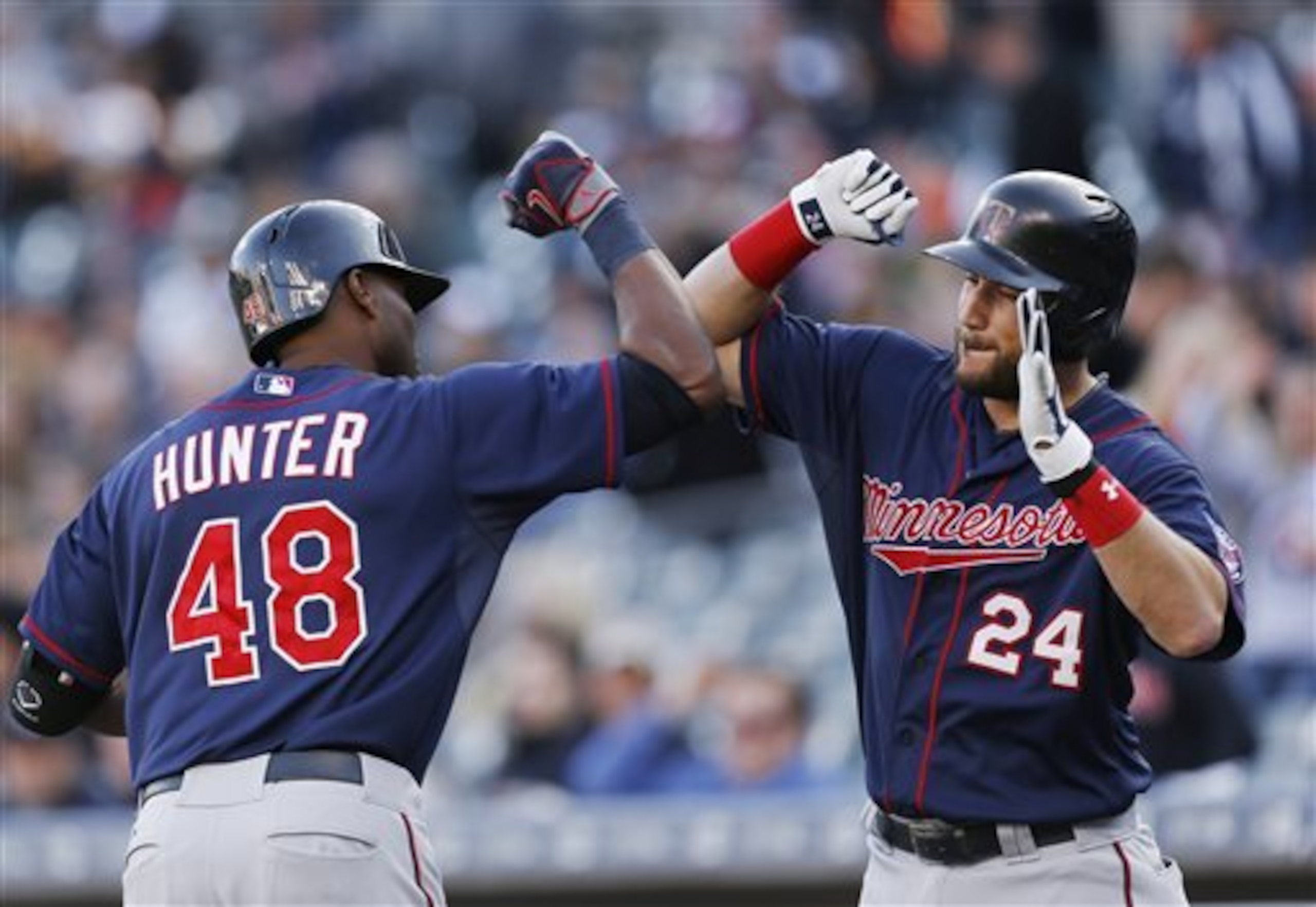 At age 39, Torii Hunter is Minnesota's best bat right now. But is that a good thing?