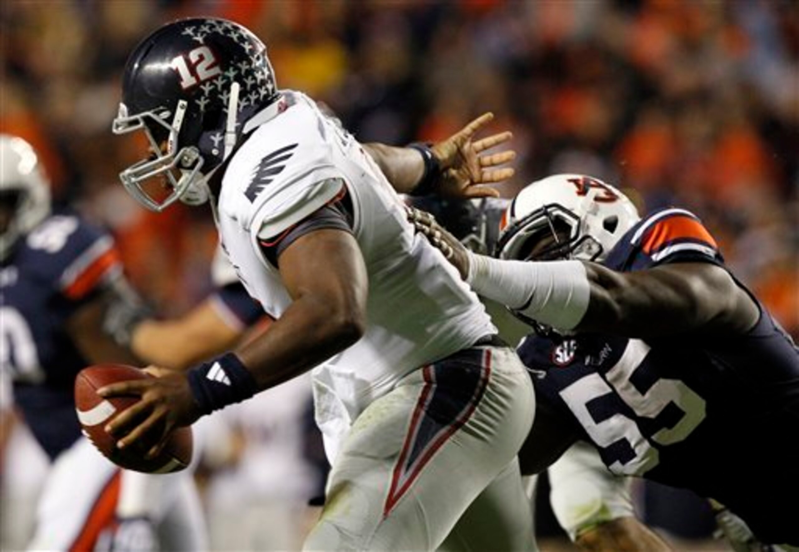 Auburn needs a strong presence from Carl Lawson on its defensive line this fall.