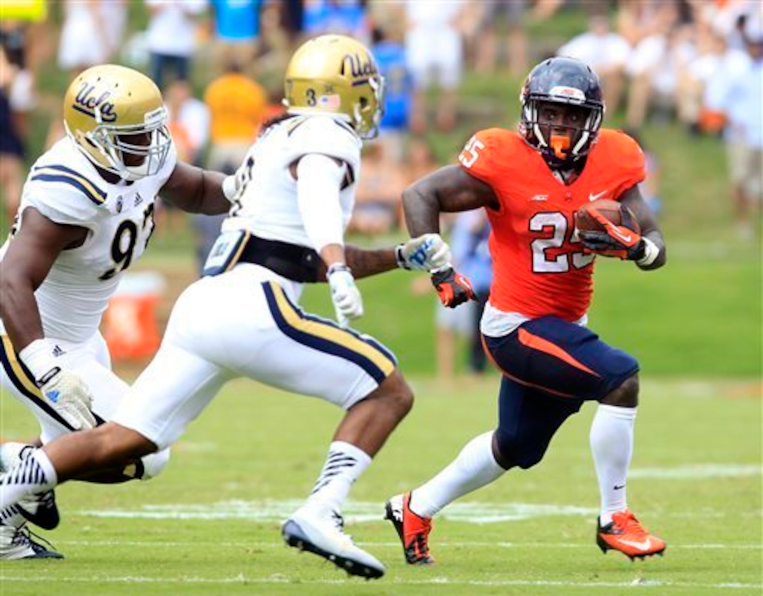 UCLA won a close game last year versus the Cavs.
