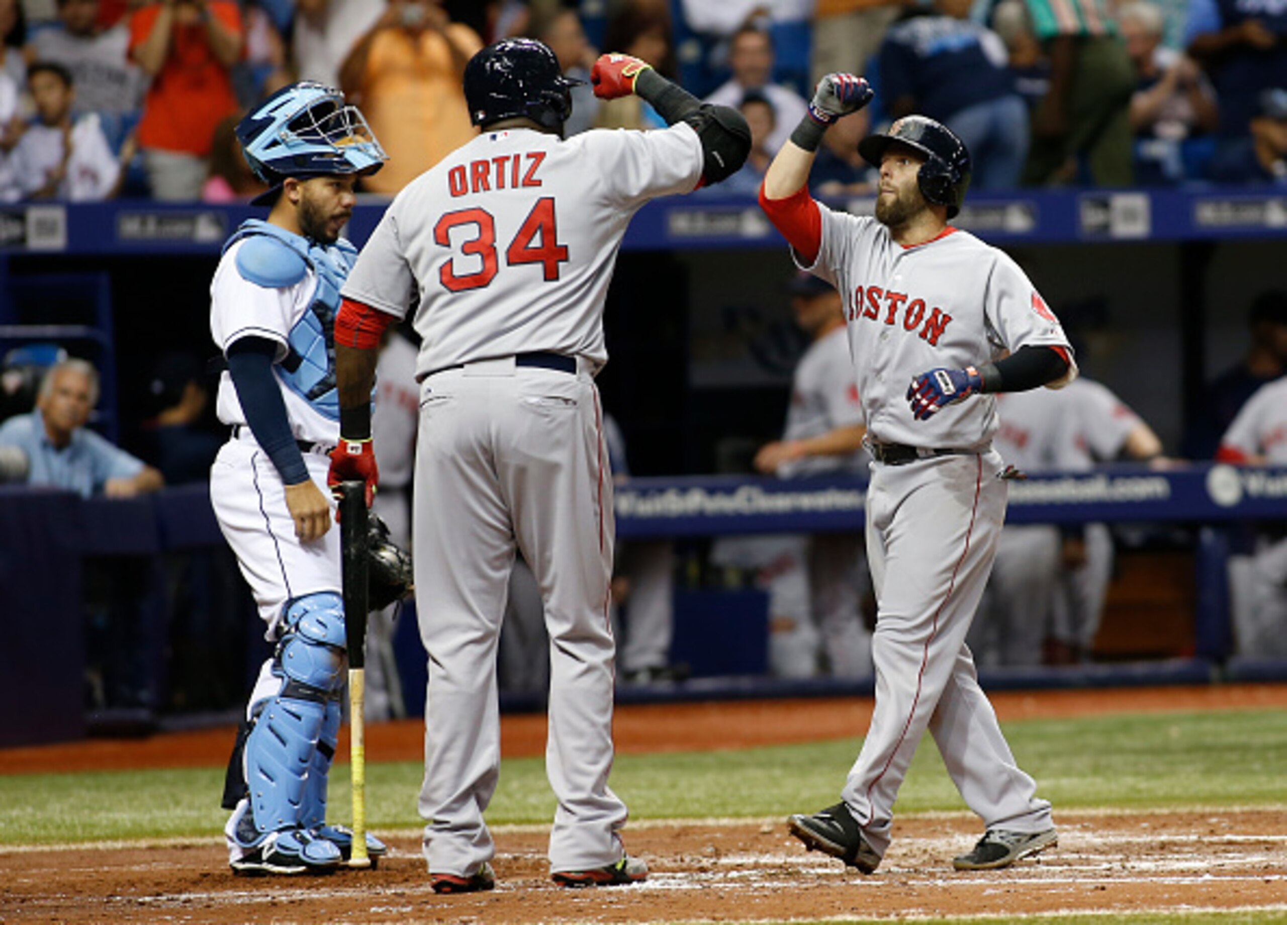 David Ortiz and Dustin Pedroia