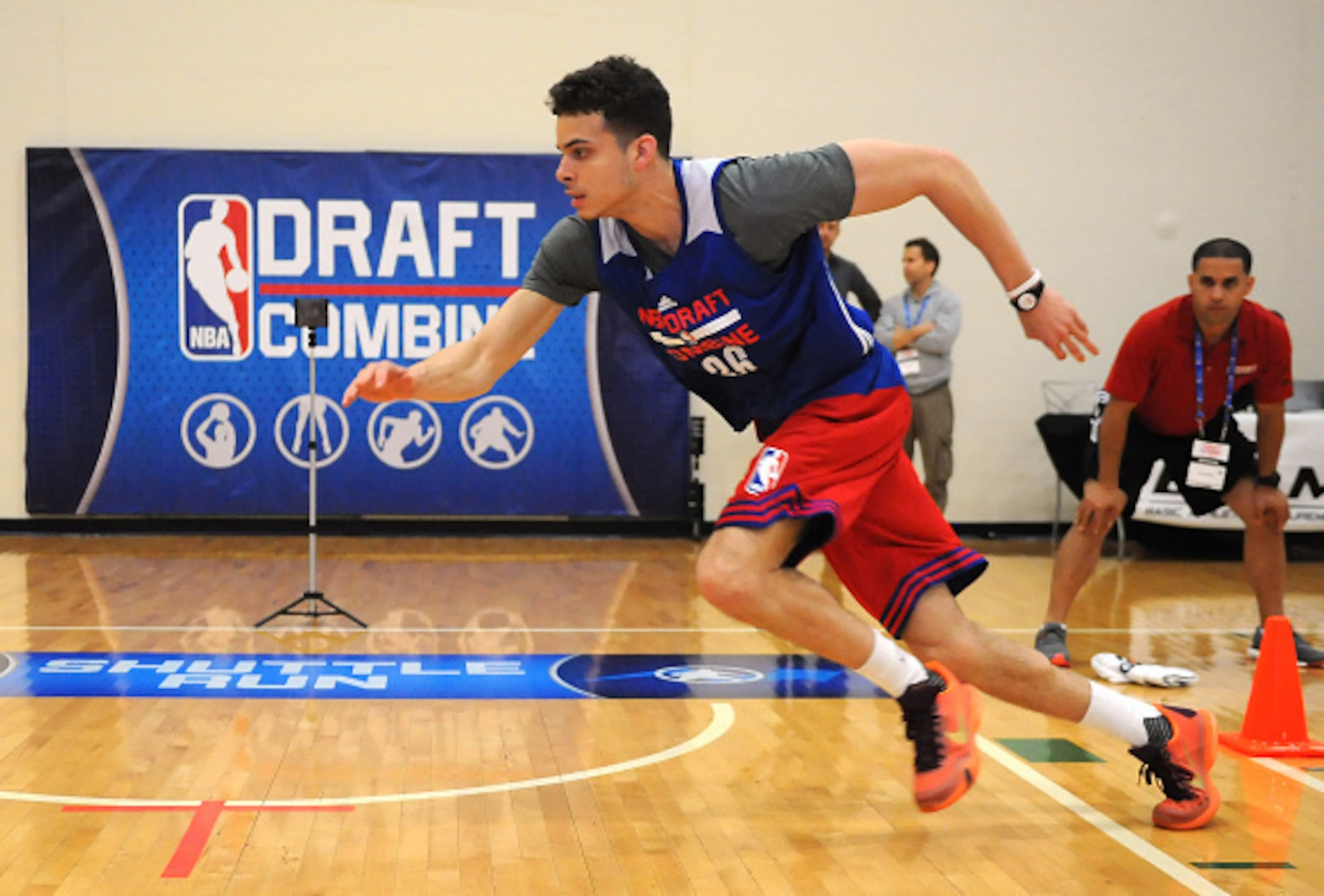 Hunter is a terrific shooter, which the Rockets will like.