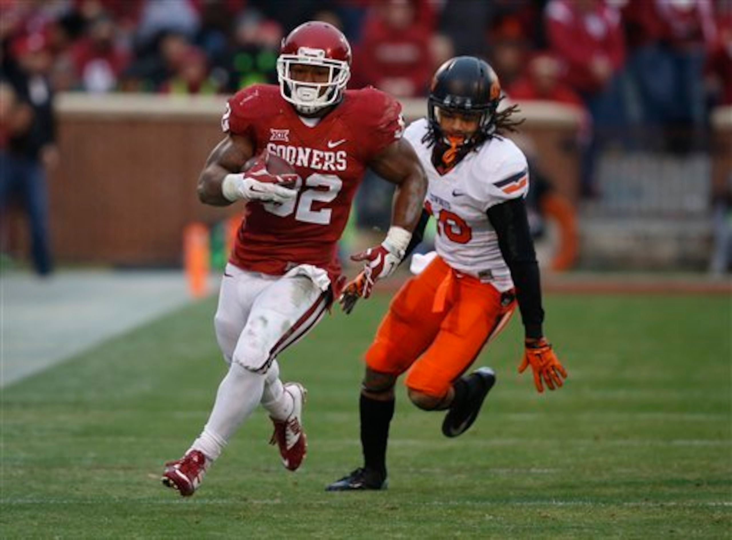 Samaje Perine could be Oklahoma's next great tailback.