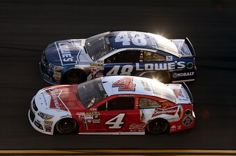It's neck-and-neck at the top of the B/R Driver Rankings this week.