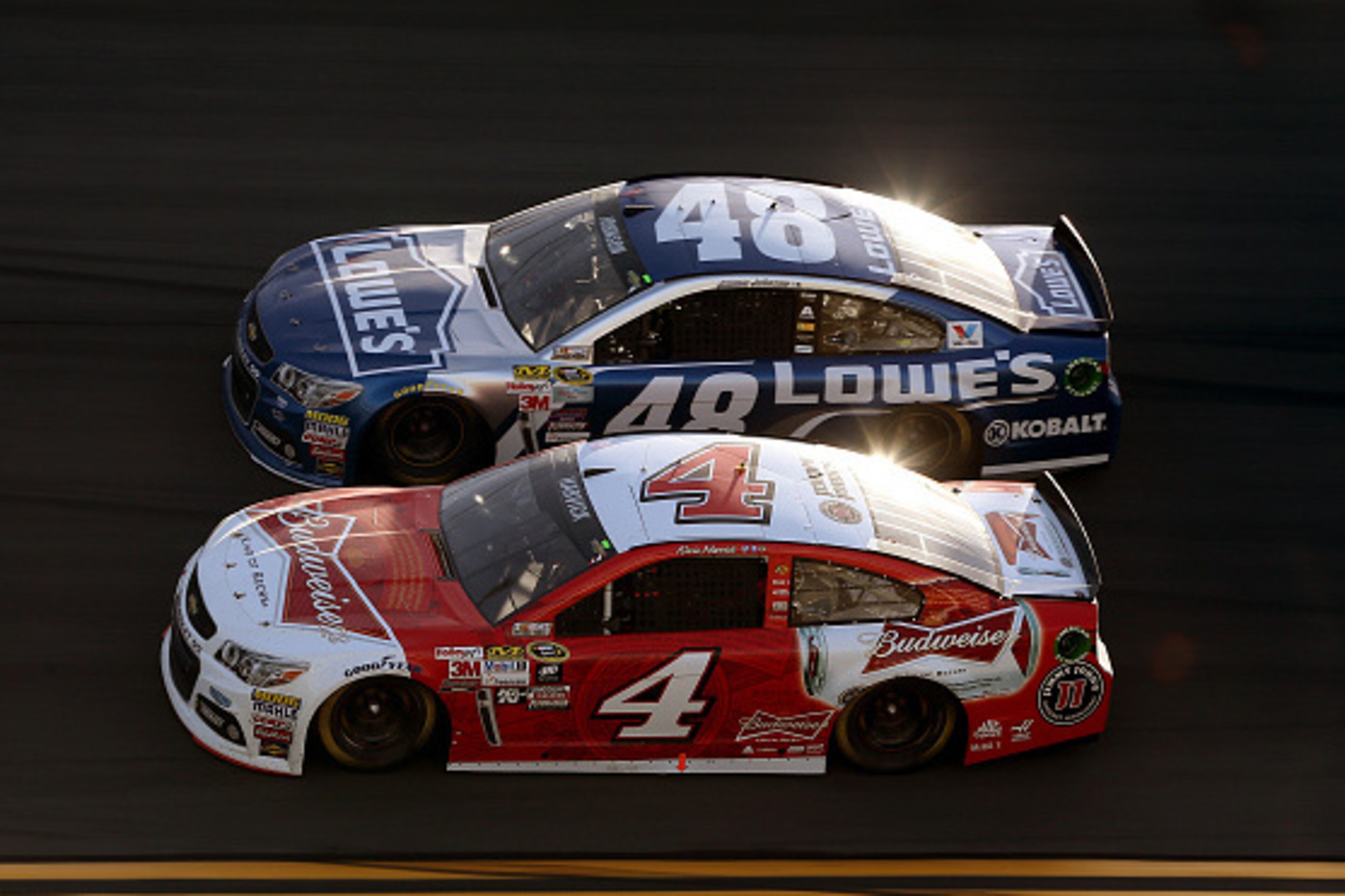 It's neck-and-neck at the top of the B/R Driver Rankings this week.