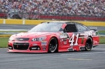 Kurt Busch, driver of the No. 41 Stewart-Haas Chevy, bears close watching in the Coca-Cola 600.