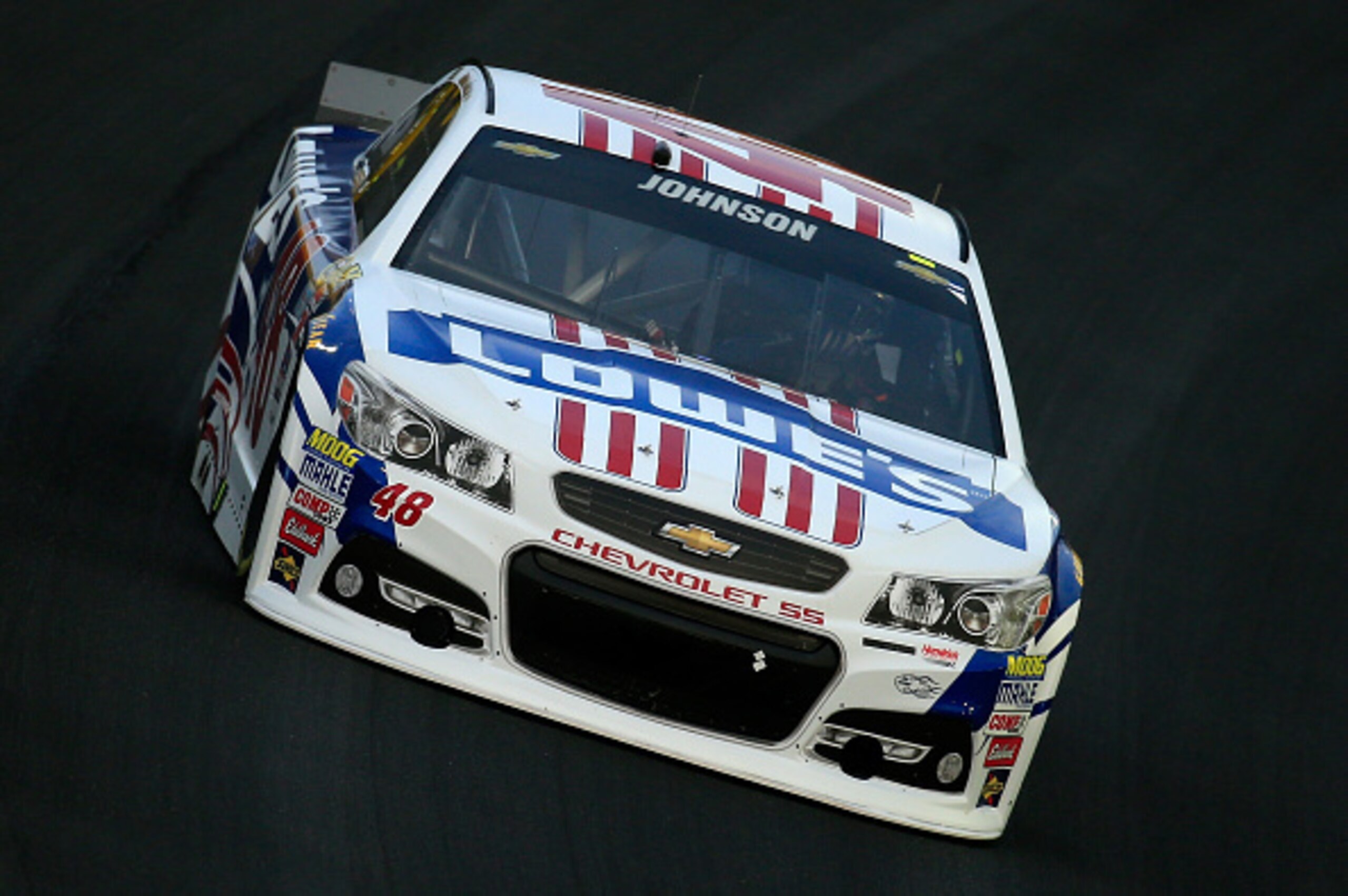 Jimmie Johnson, driver of the No. 48 Hendrick Motorsports Chevy, is the only three-time winner this season.