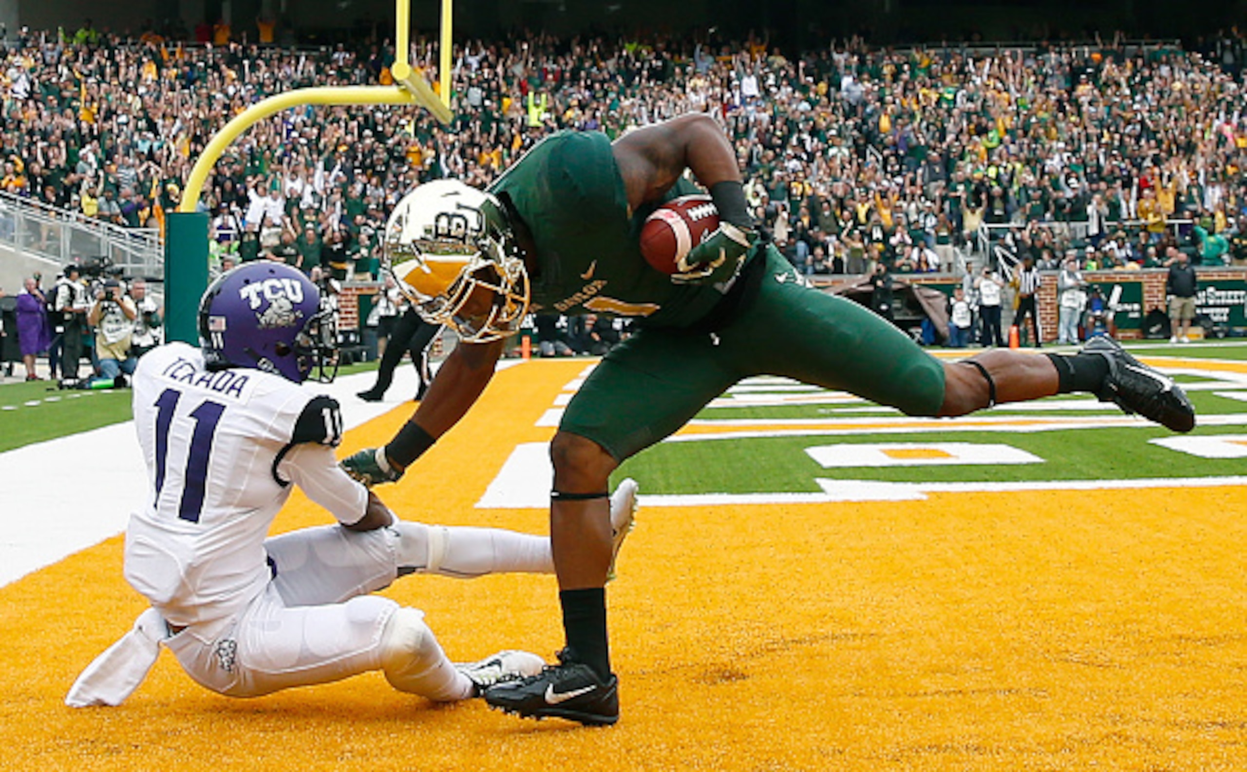 Baylor and TCU in 2014.