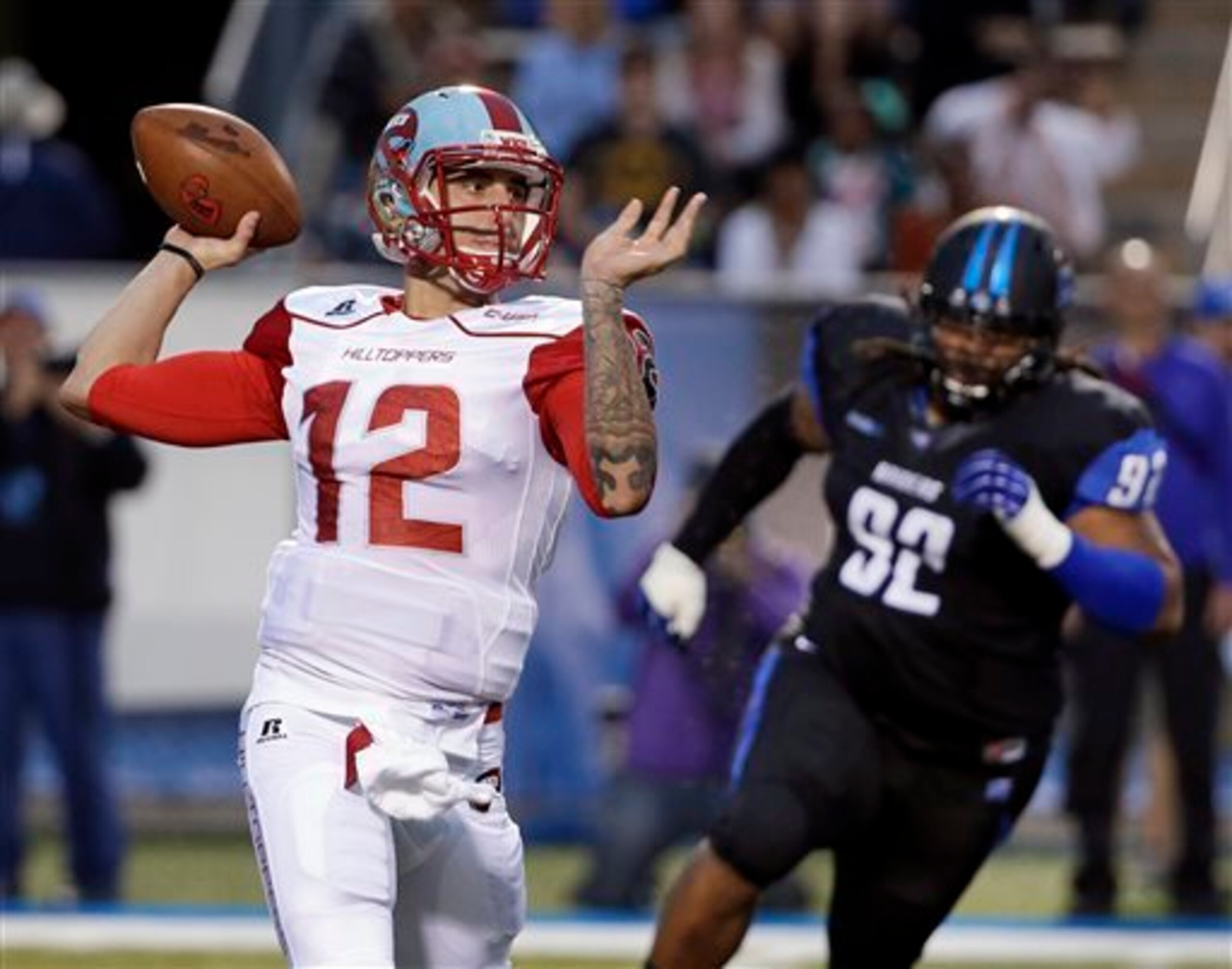 Brandon Doughty led the nation in passing yards in 2014.