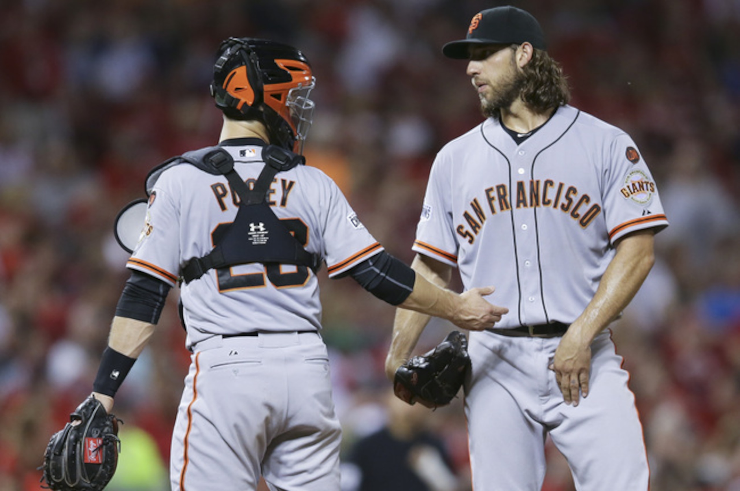 Buster Posey and Madison Bumgarner are once again front and center on a resilient Giants team.