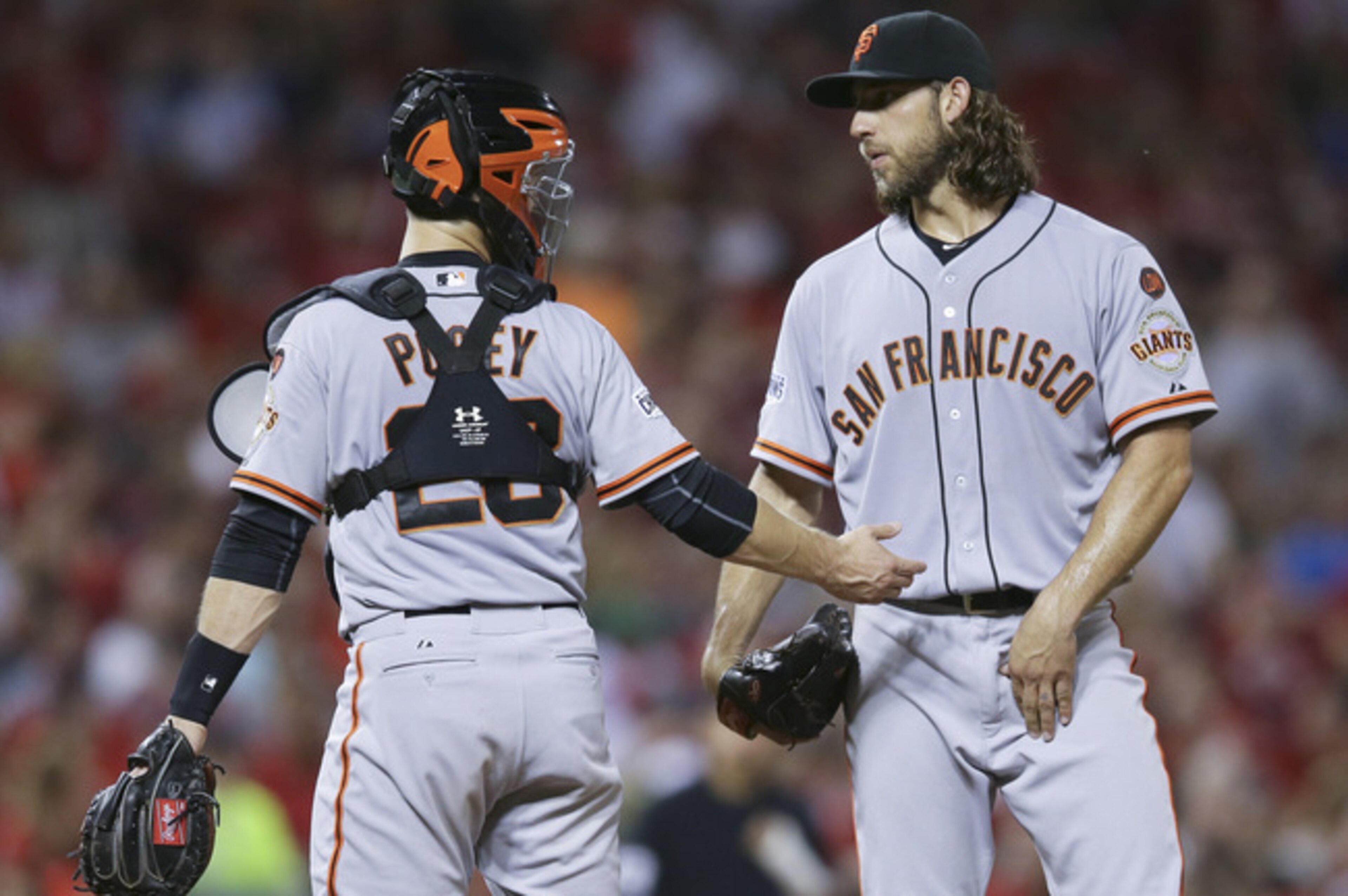Buster Posey and Madison Bumgarner are once again front and center on a resilient Giants team.