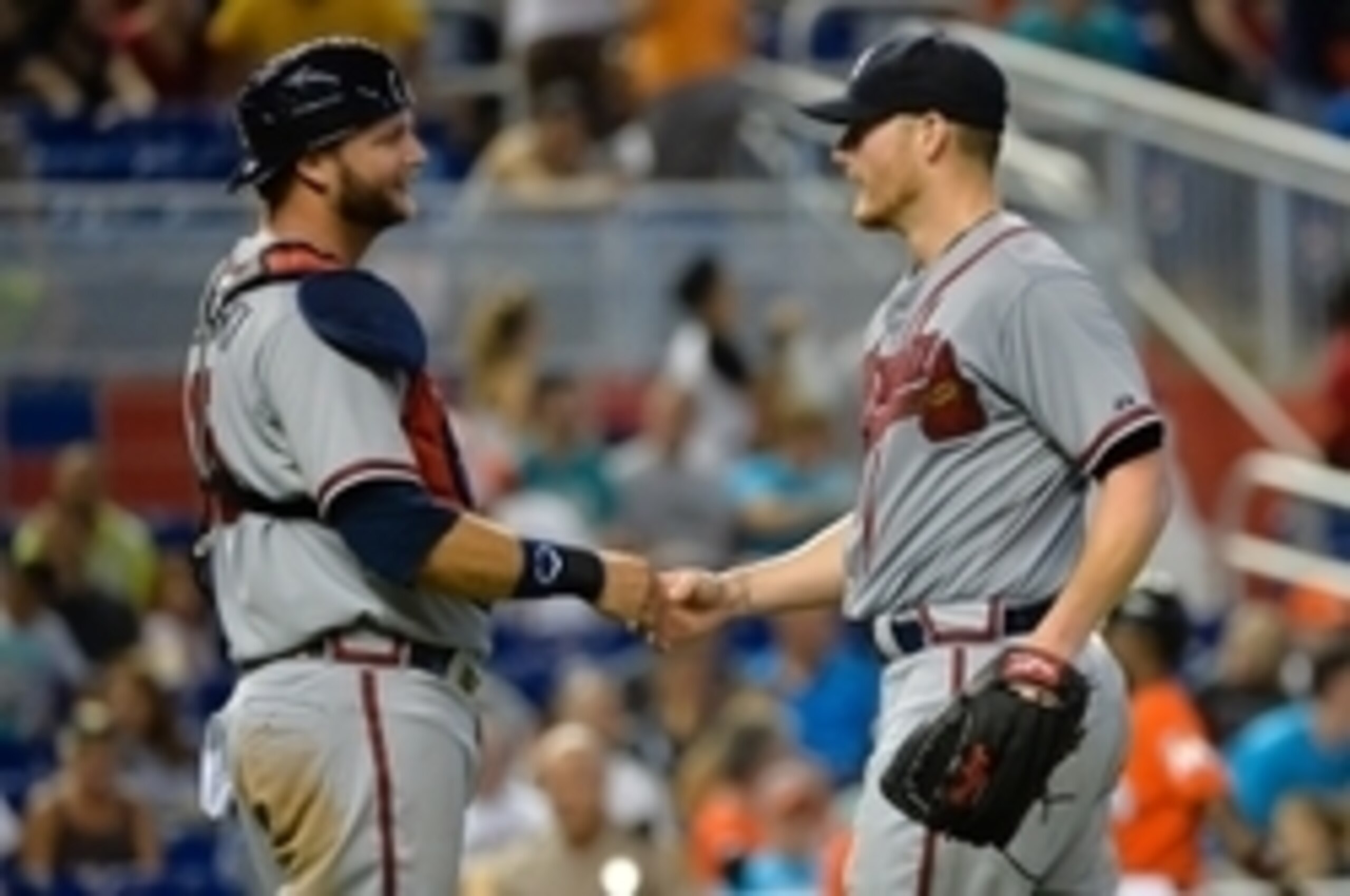 Shelby Miller (R) has been a huge bright spot for the Braves.