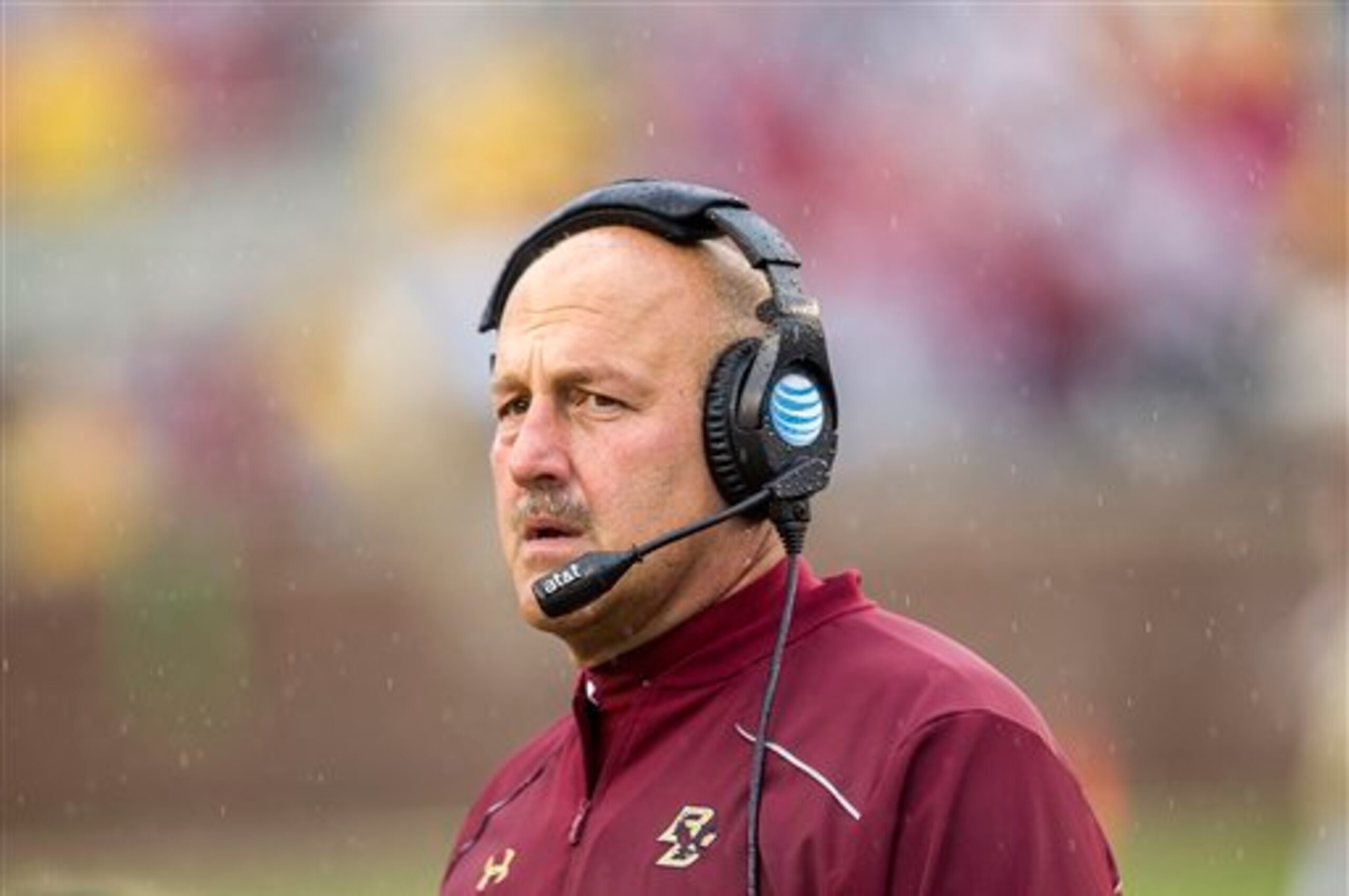 Boston College head coach Steve Addazio