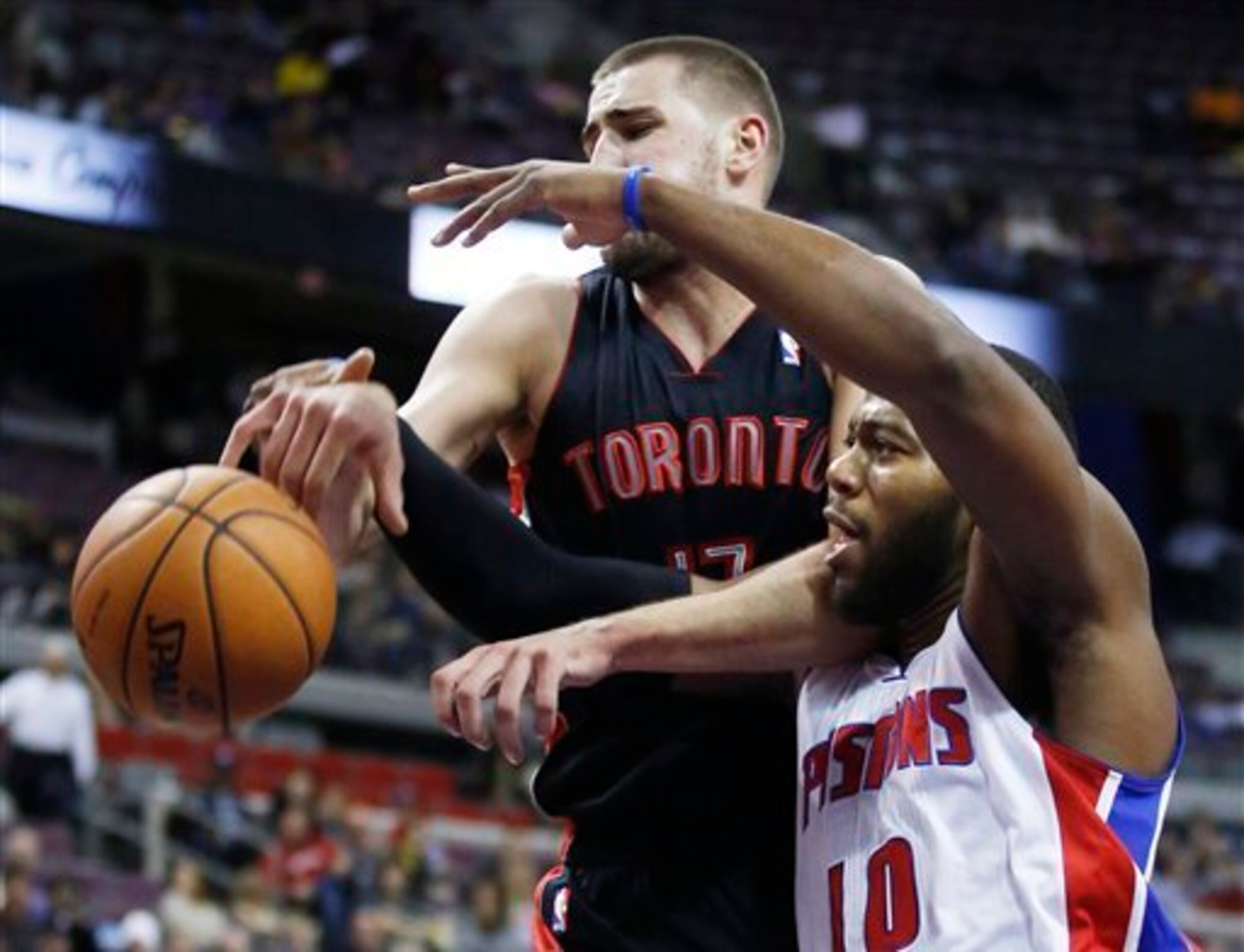 Monroe and Jonas Valanciunas would be a big, young pair in Toronto. Monroe and Jonas Valanciunas would be a big, young pair in Toronto.