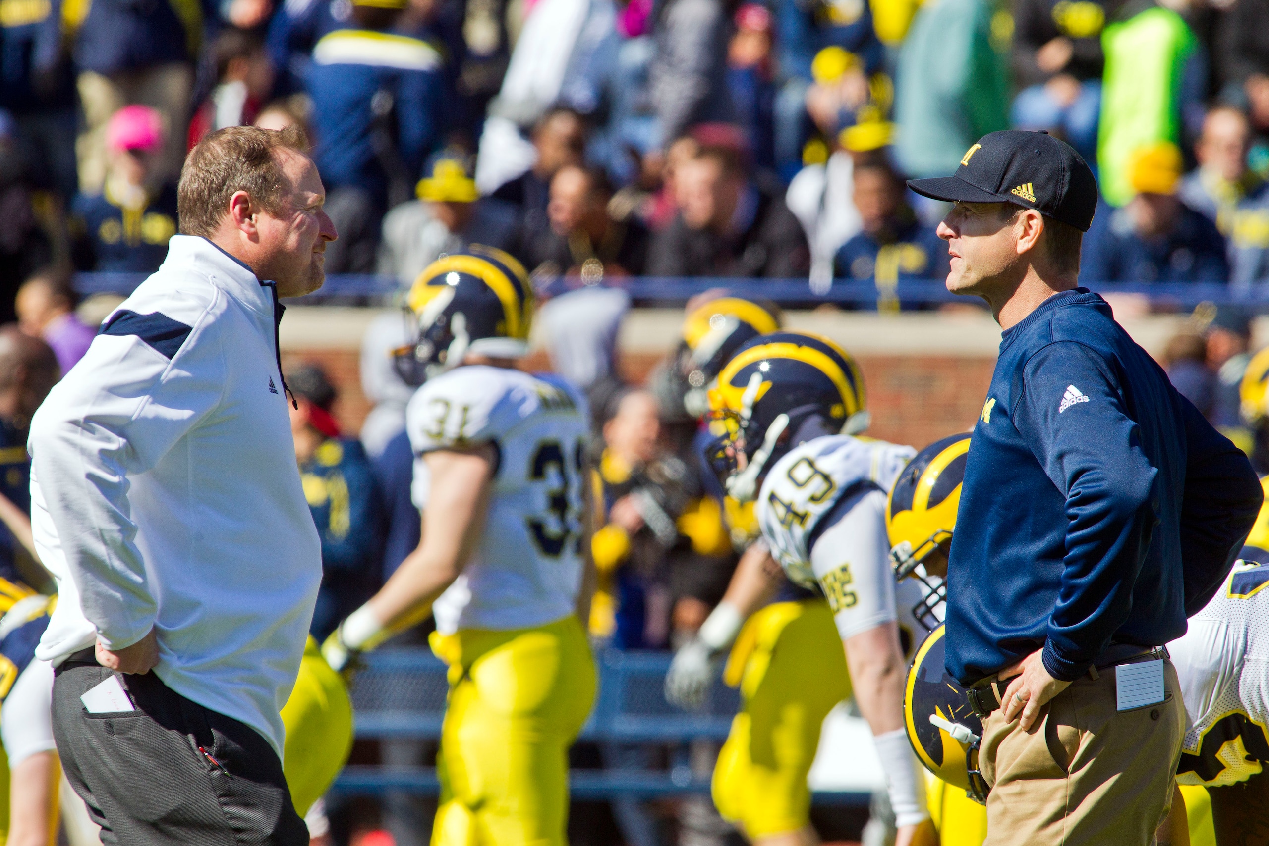 Michigan opens 2015 on Sept. 3 at Utah. No one ever said the first would be easy for Jim Harbaugh.