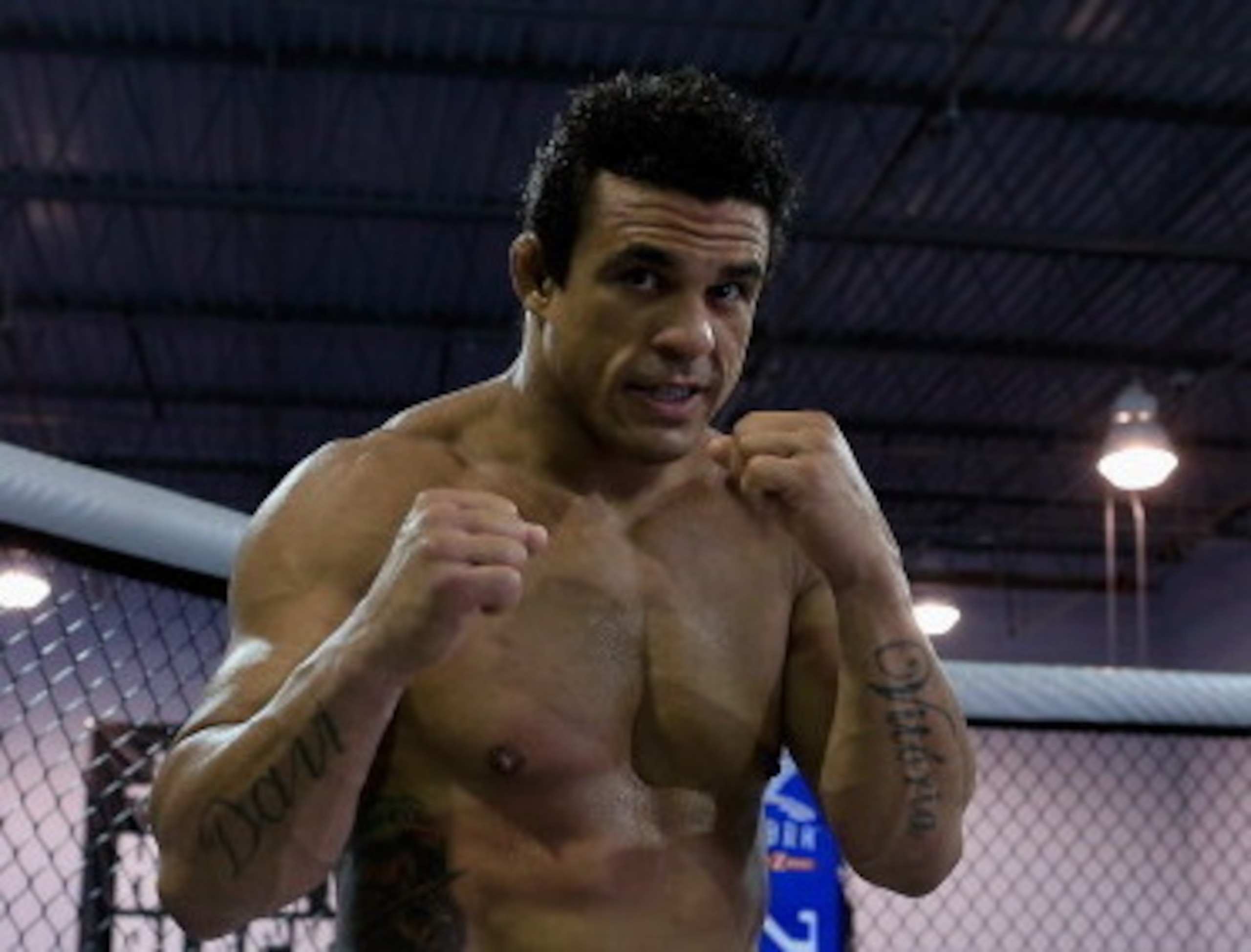 Vitor Belfort at a UFC 152 open workout