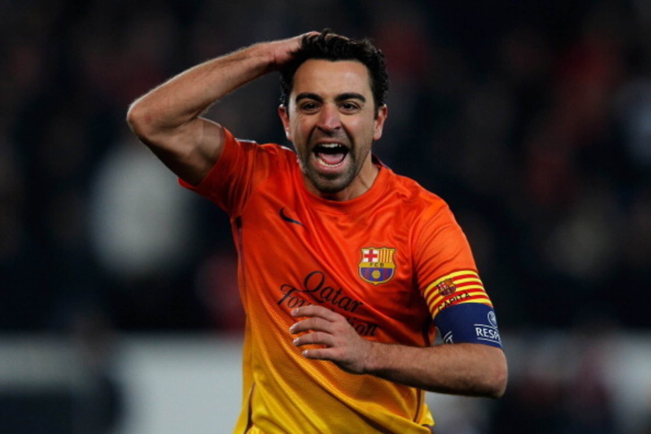 Xavi's distribution against Paris Saint-Germain was astonishing.