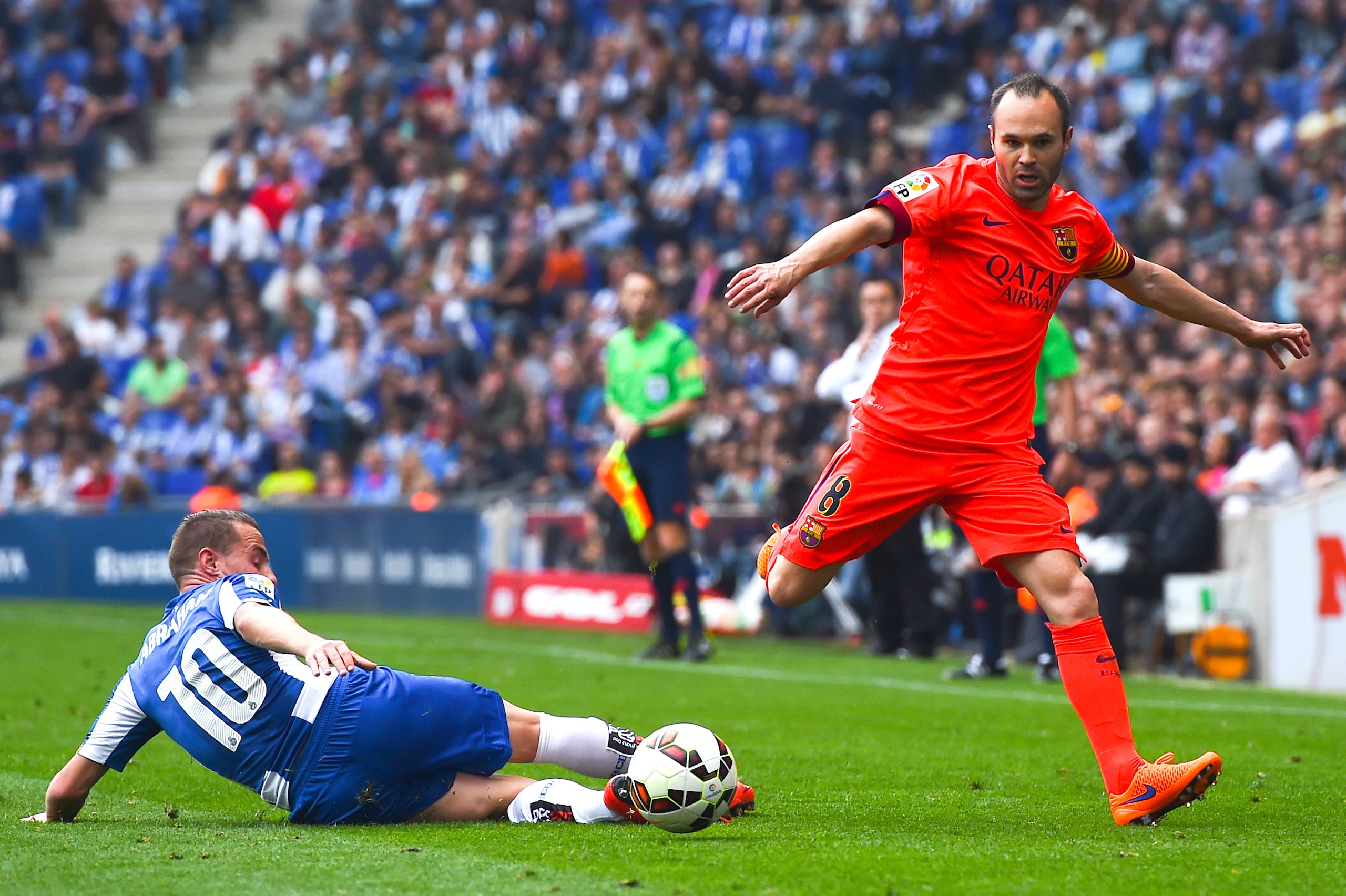 Andres Iniesta hasn't done as well as in previous seasons in terms of being decisive in the attacking third of the pitch.